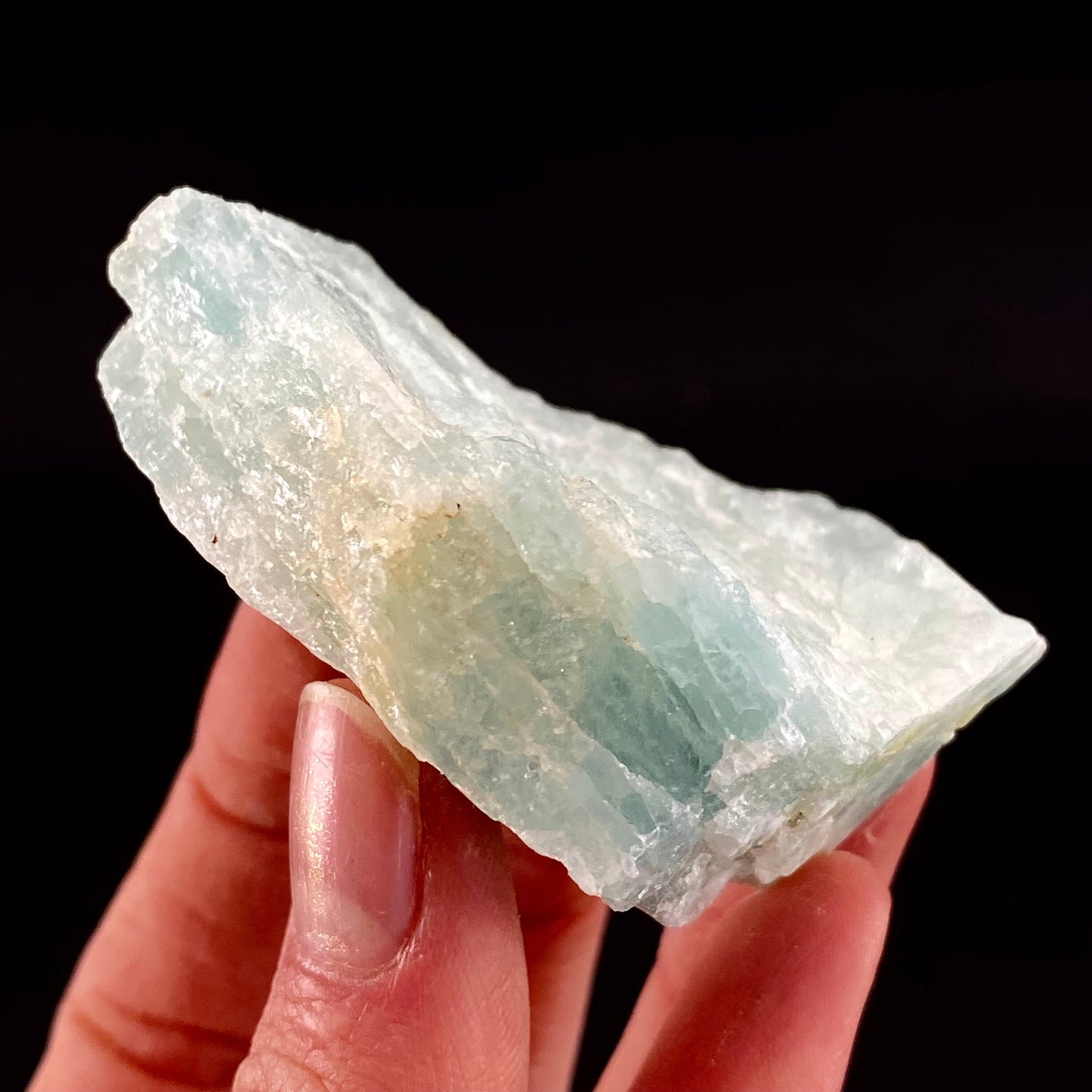 Aquamarine (Pakistan) | terminated Aquamarine, raw Aquamarine, natural Aquamarine crystal, aquamarine specimen