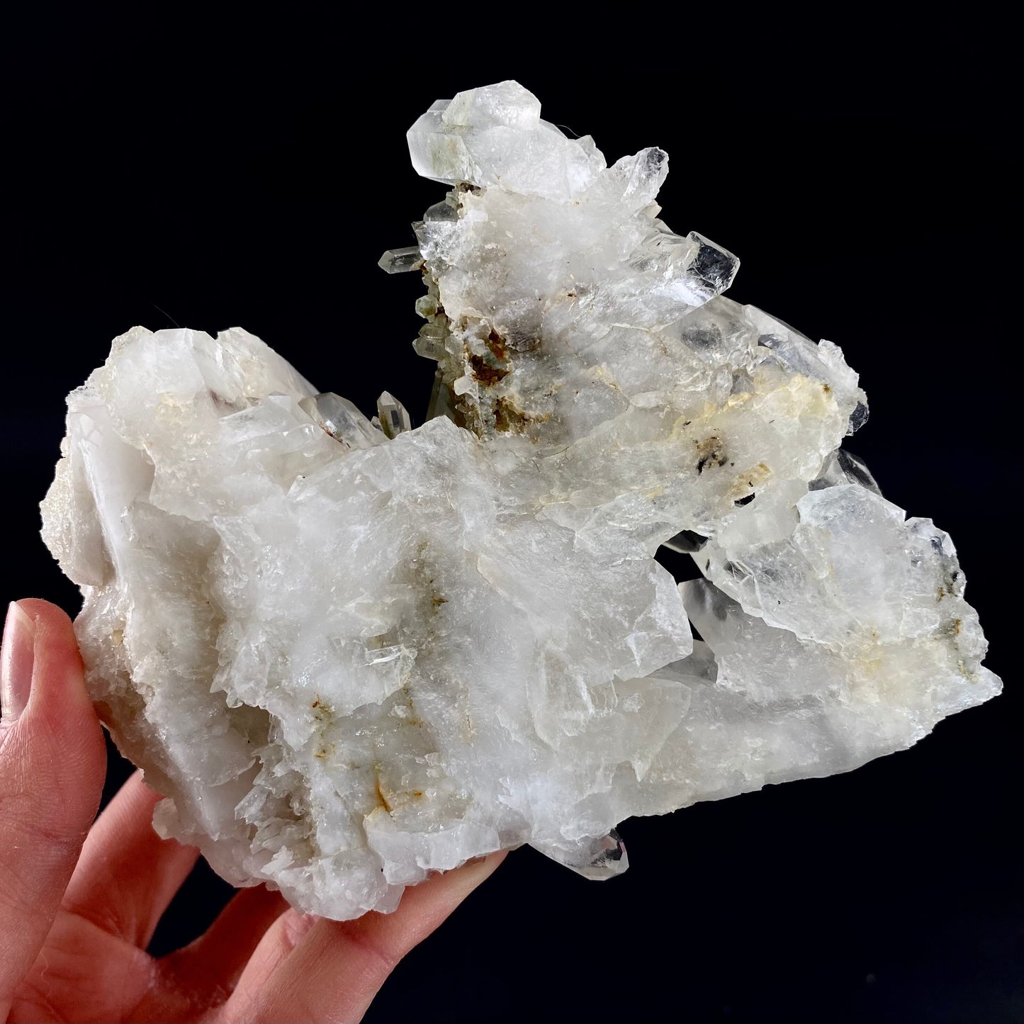 Chlorite Quartz (Pakistan) | green phantom quartz, chlorite quartz, green chlorite quartz