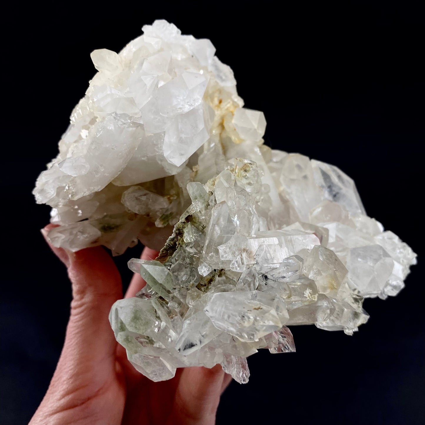 Chlorite Quartz (Pakistan) | green phantom quartz, chlorite quartz, green chlorite quartz