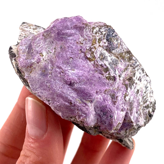 Raw Stichtite Specimen (South Africa), purple stichtite, stichtite
