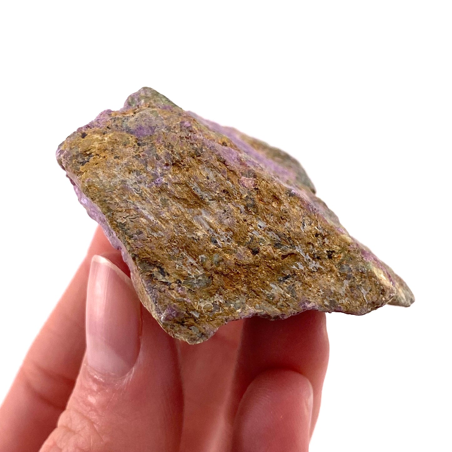 Raw Stichtite Specimen (South Africa), purple stichtite, stichtite
