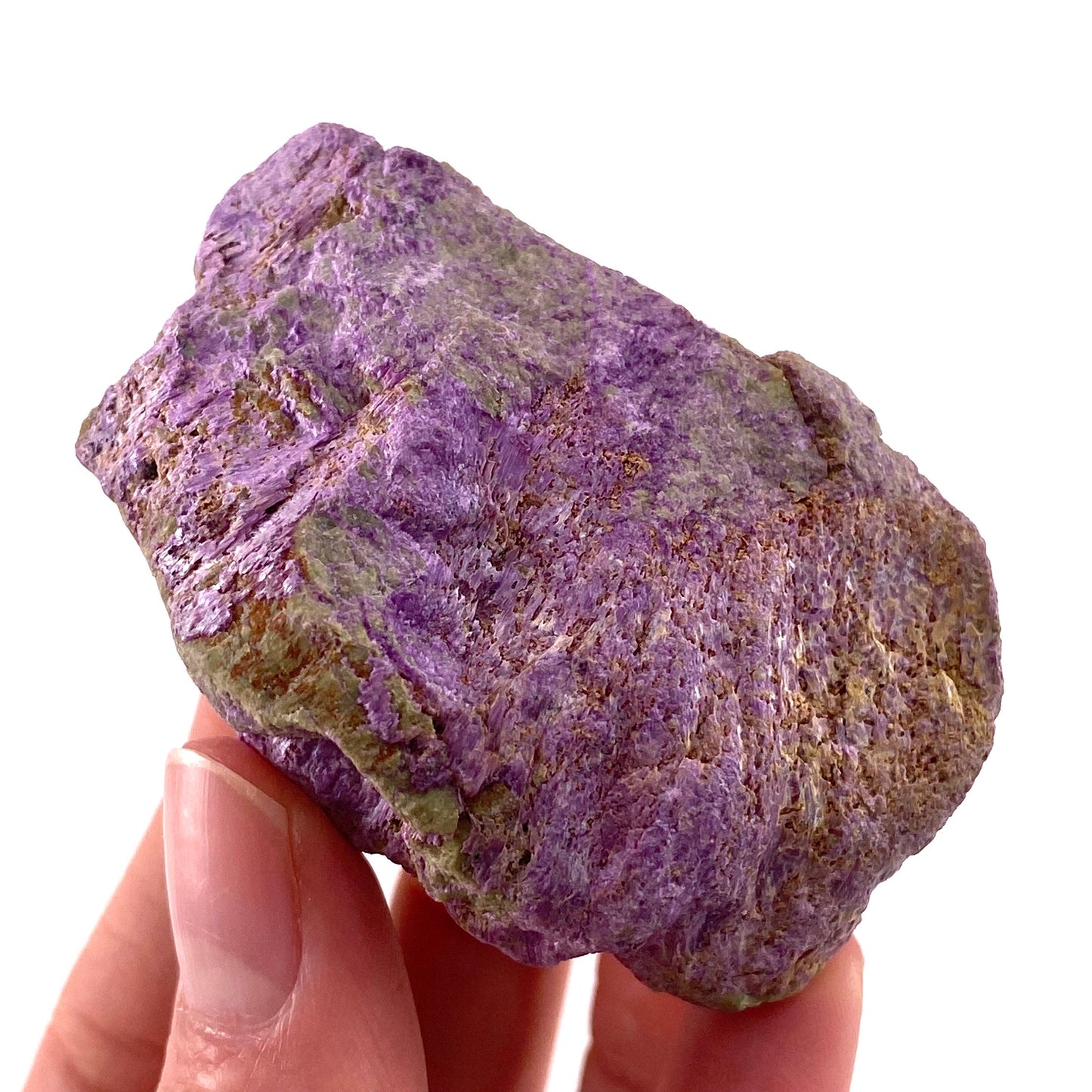 Raw Stichtite Specimen (South Africa), purple stichtite, stichtite