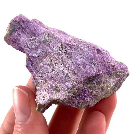 Raw Stichtite Specimen (South Africa), purple stichtite, stichtite