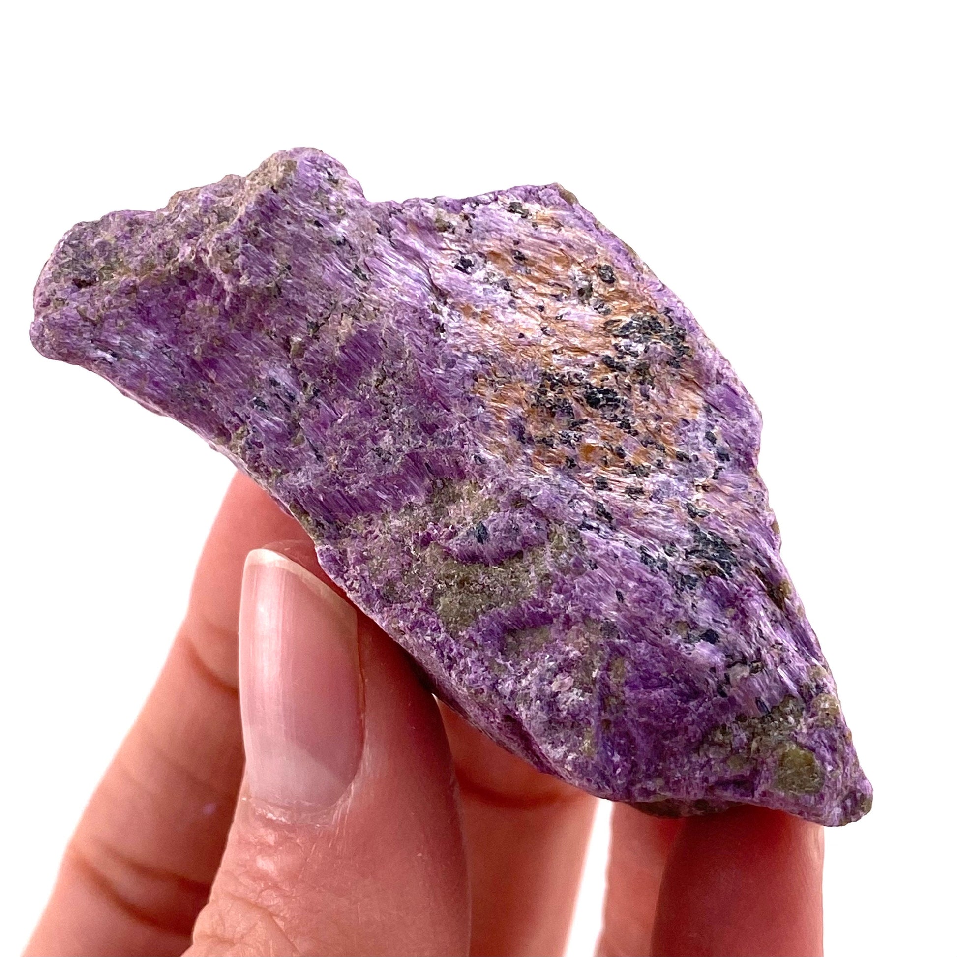Raw Stichtite Specimen (South Africa), purple stichtite, stichtite