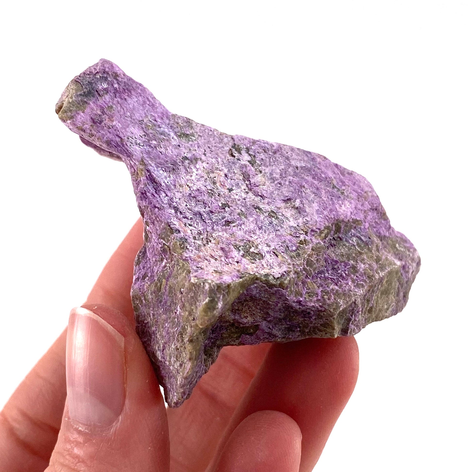 Raw Stichtite Specimen (South Africa), purple stichtite, stichtite