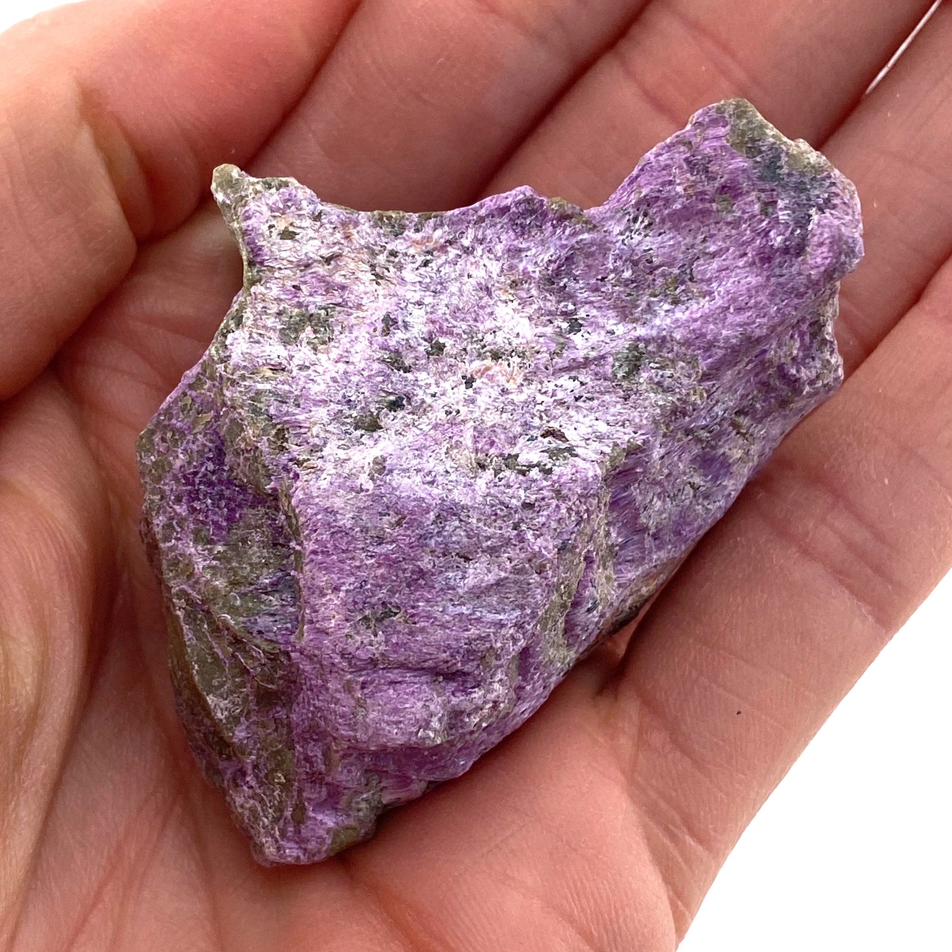 Raw Stichtite Specimen (South Africa), purple stichtite, stichtite
