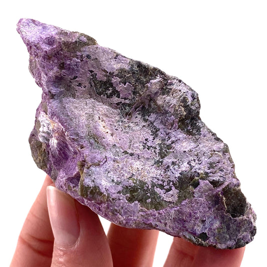 Raw Stichtite Specimen (South Africa), purple stichtite, stichtite