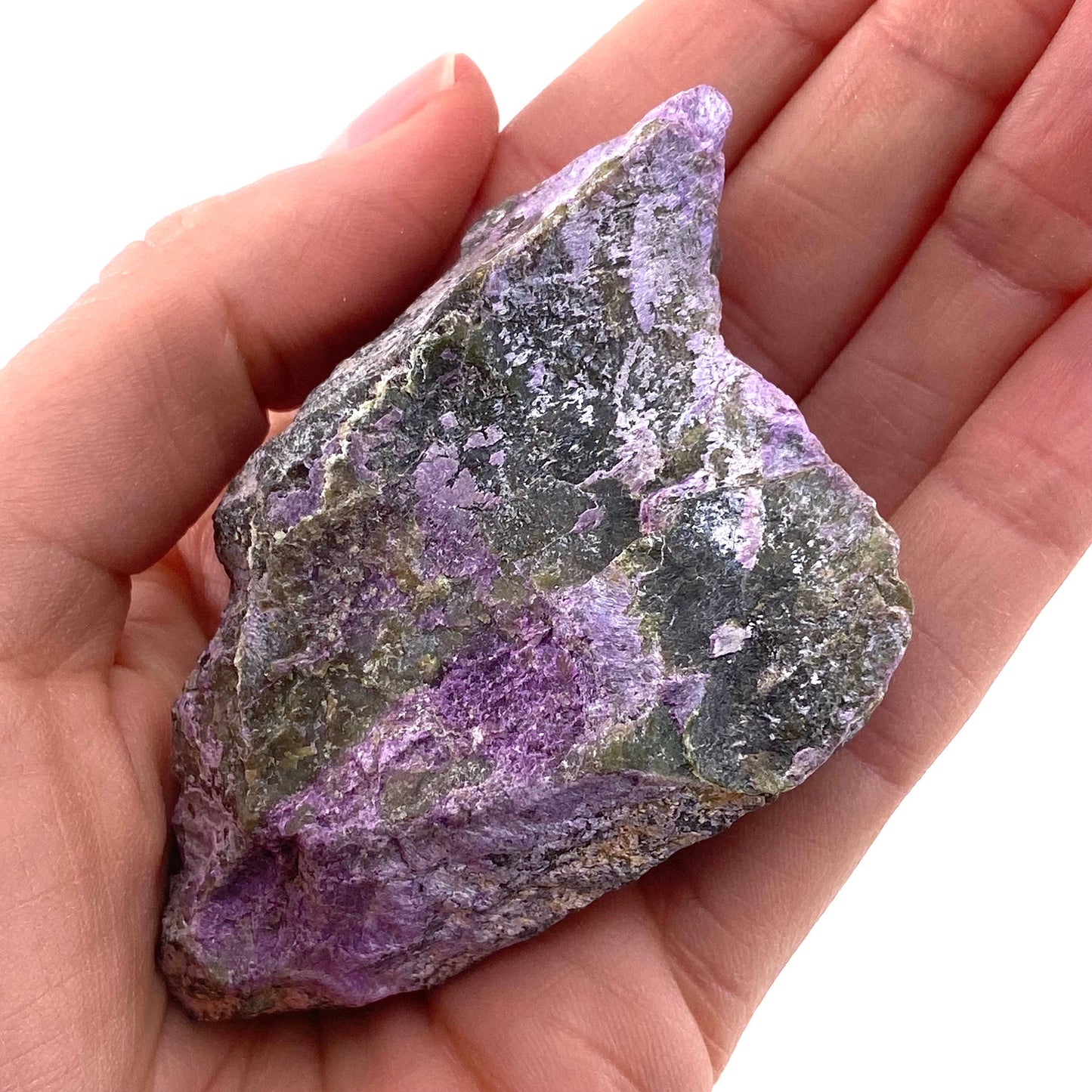 Raw Stichtite Specimen (South Africa), purple stichtite, stichtite