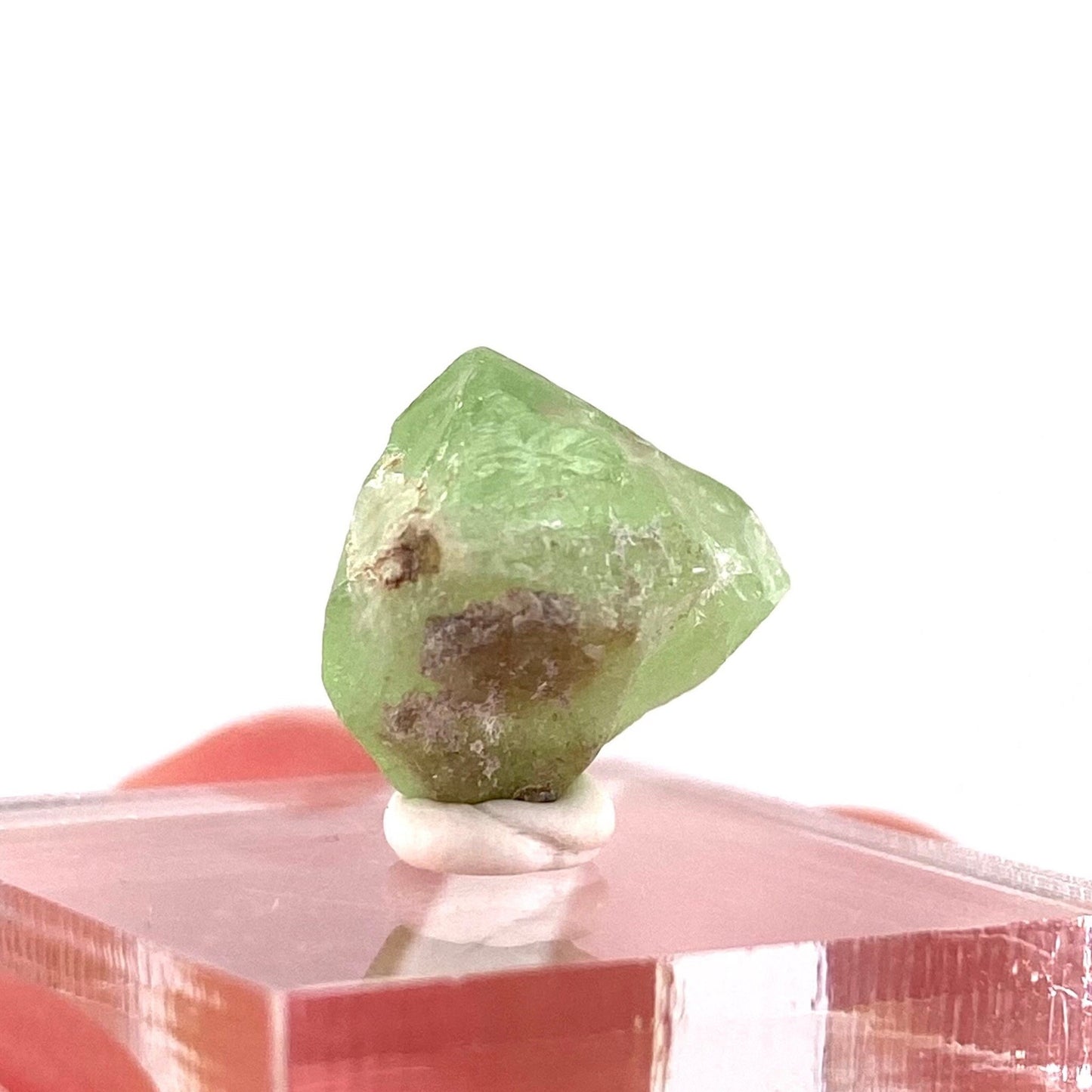 Naturally terminated peridot crystal (Pakistan) | raw peridot, natural peridot, peridot crystal, peridot point
