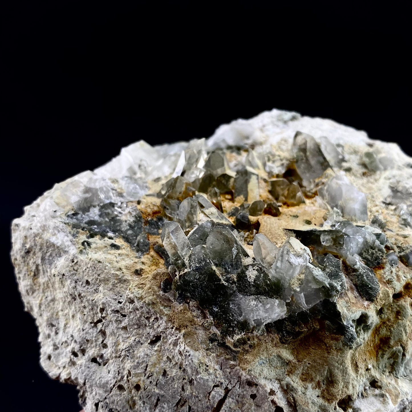 Chlorite Quartz (Pakistan) | green phantom quartz, chlorite quartz, green chlorite quartz