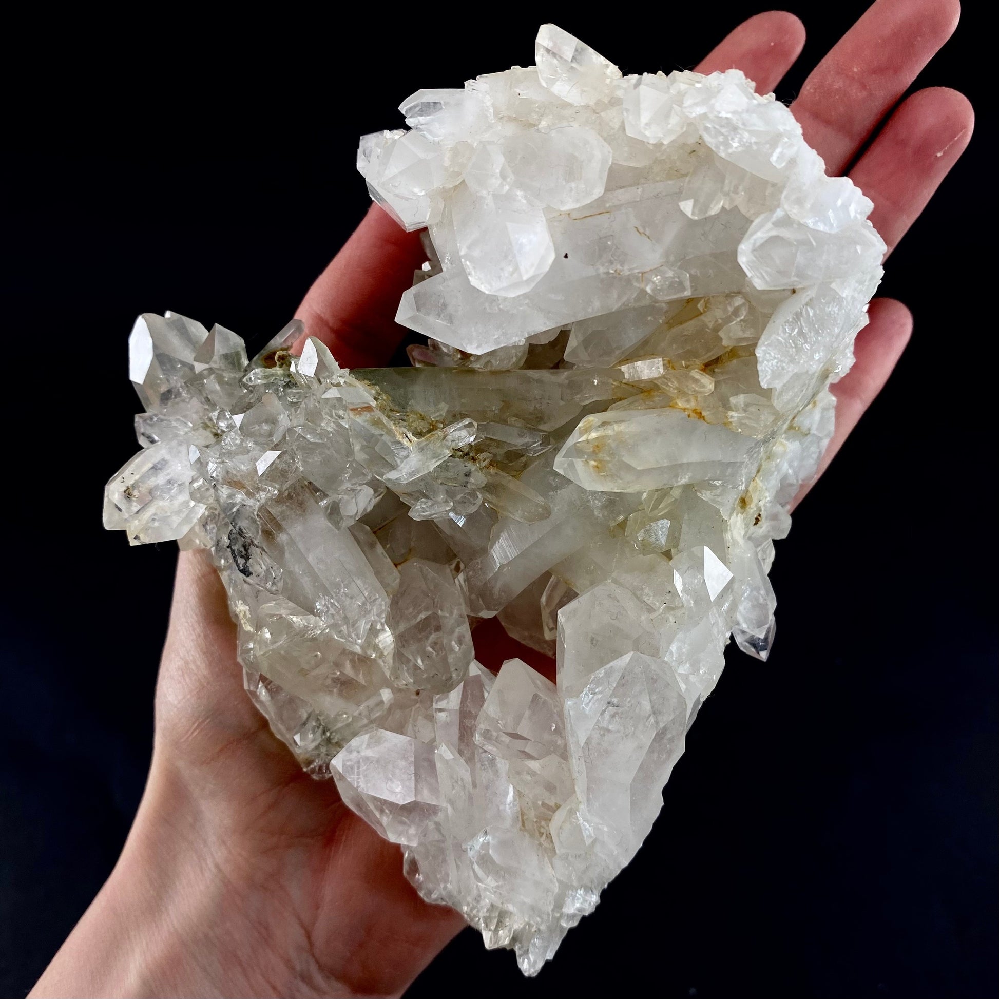 Chlorite Quartz (Pakistan) | green phantom quartz, chlorite quartz, green chlorite quartz
