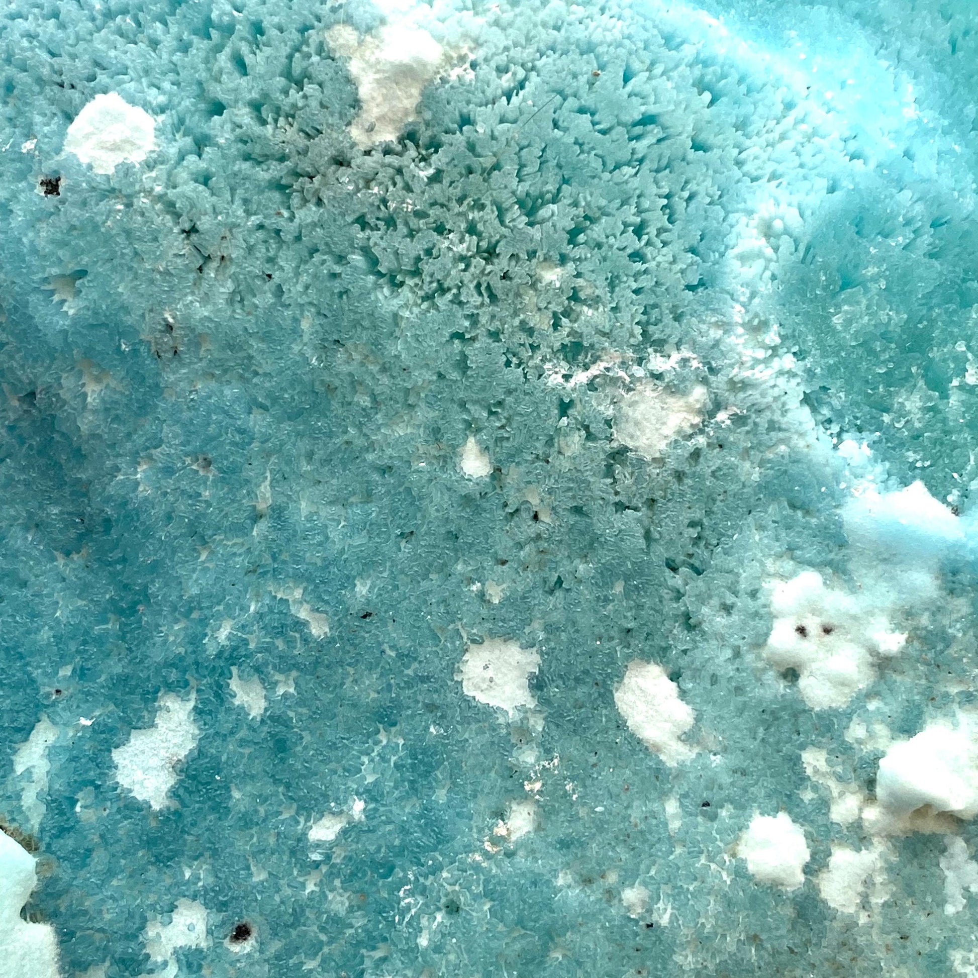 Blue Aragonite (Afghanistan), blue aragonite specimen, raw aragonite, botryoidal aragonite crystal