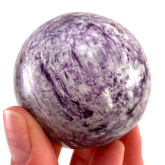 Kammererite Sphere, polished kammererite, kammererite crystal, kammererite ball, crystal ball, crystal sphere