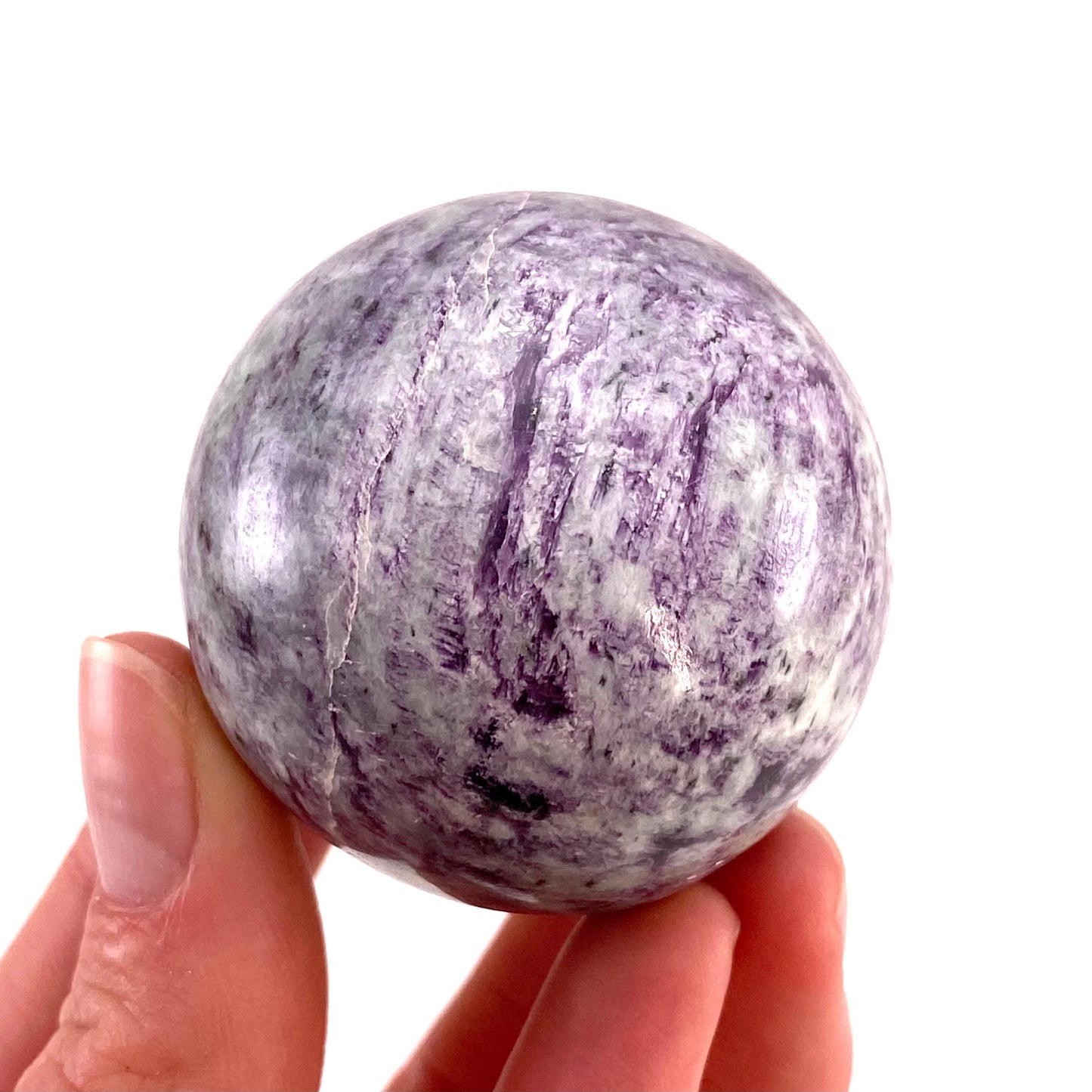 Kammererite Sphere, polished kammererite, kammererite crystal, kammererite ball, crystal ball, crystal sphere
