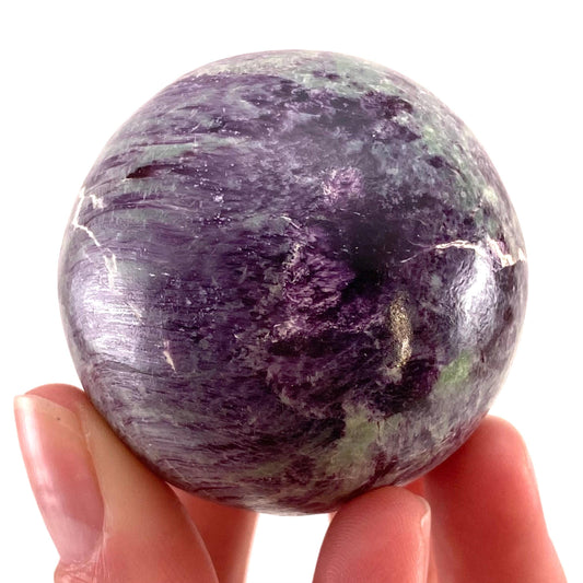 Kammererite Sphere, polished kammererite, kammererite crystal, kammererite ball, crystal ball, crystal sphere
