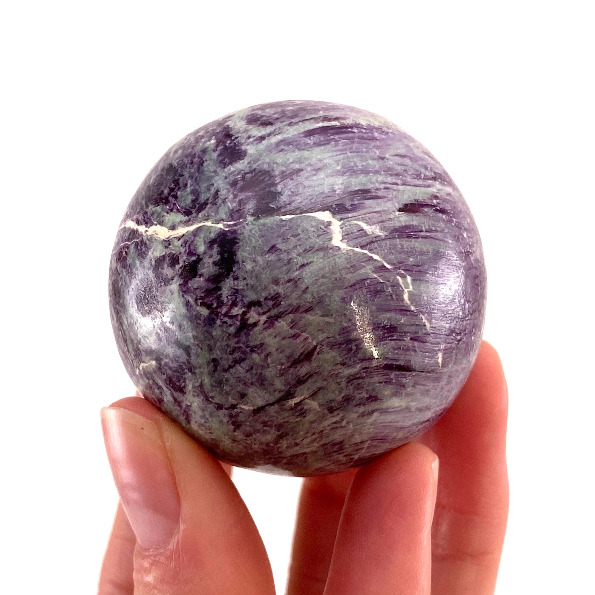 Kammererite Sphere, polished kammererite, kammererite crystal, kammererite ball, crystal ball, crystal sphere