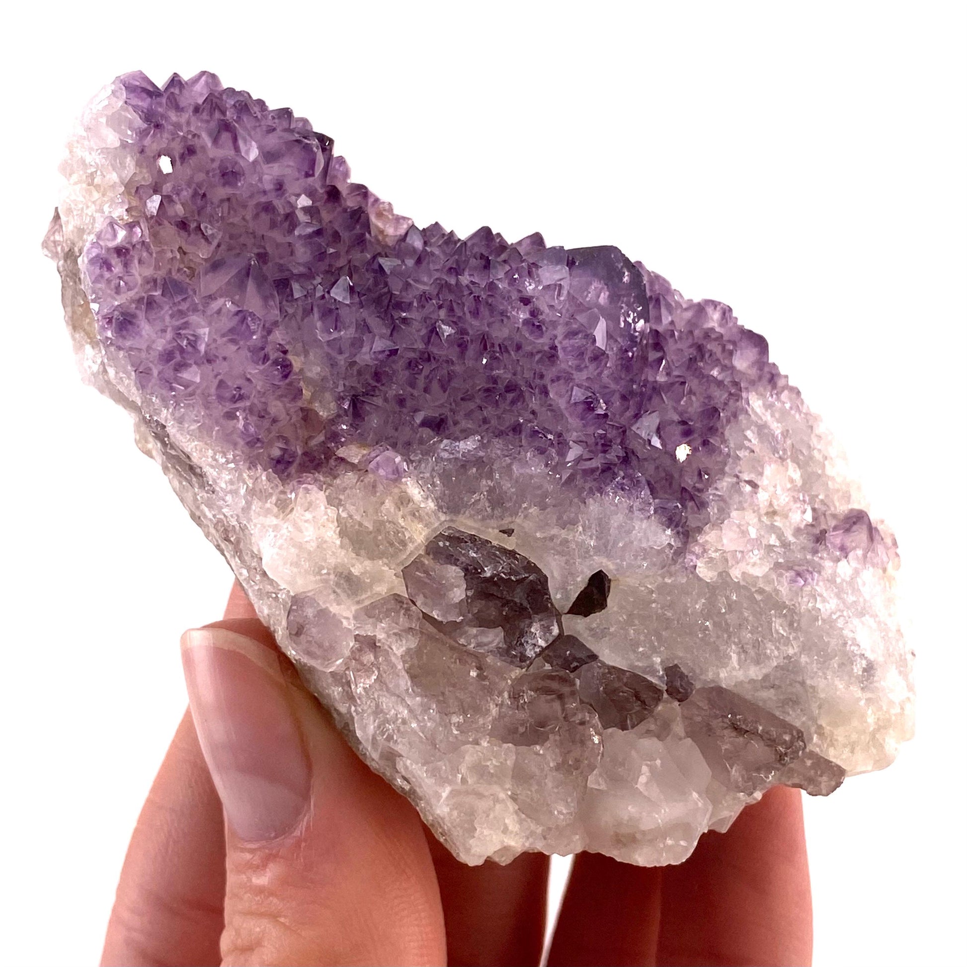 Spirit quartz crystal, spirit quartz cluster, spirit amethyst
