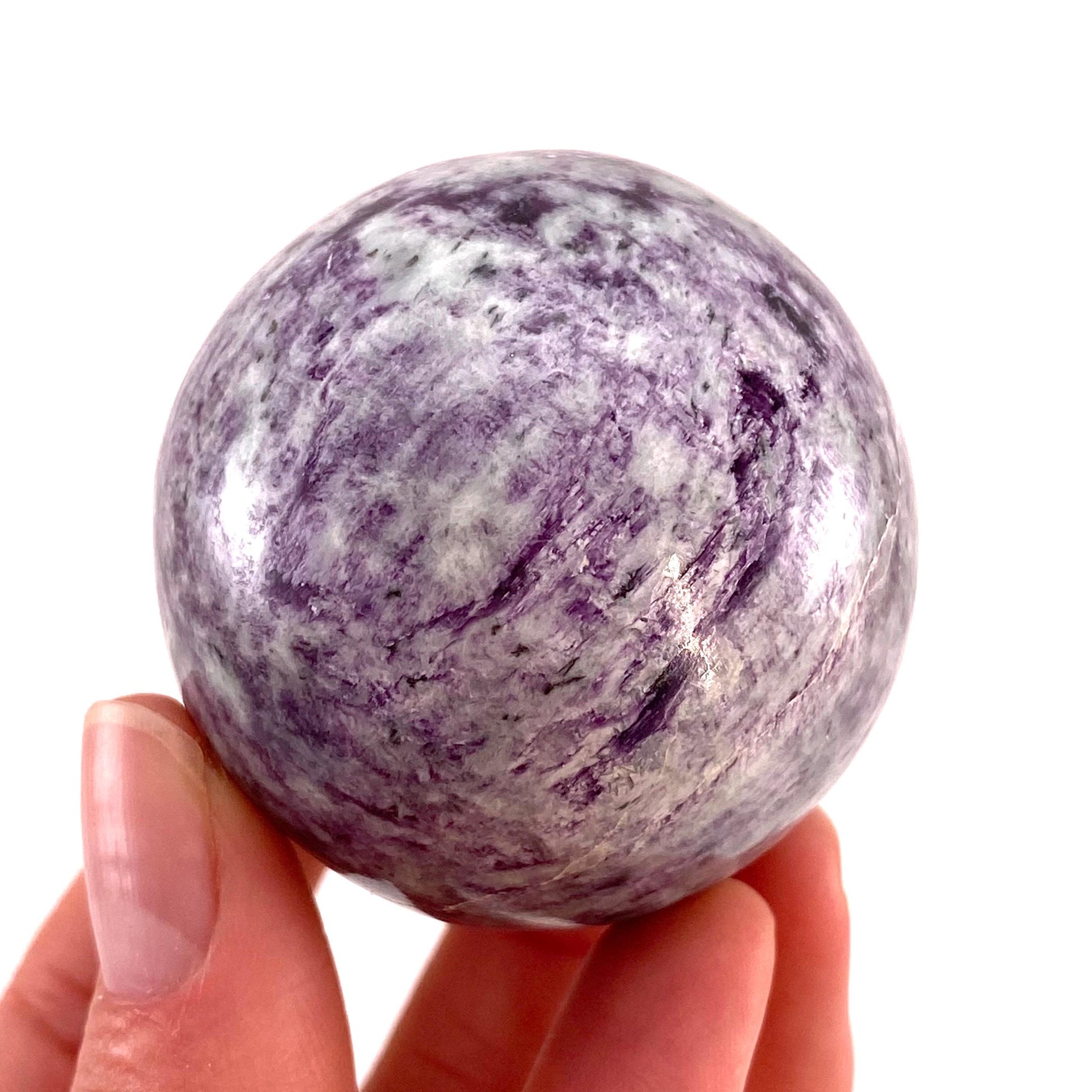 Kammererite Sphere, polished kammererite, kammererite crystal, kammererite ball, crystal ball, crystal sphere