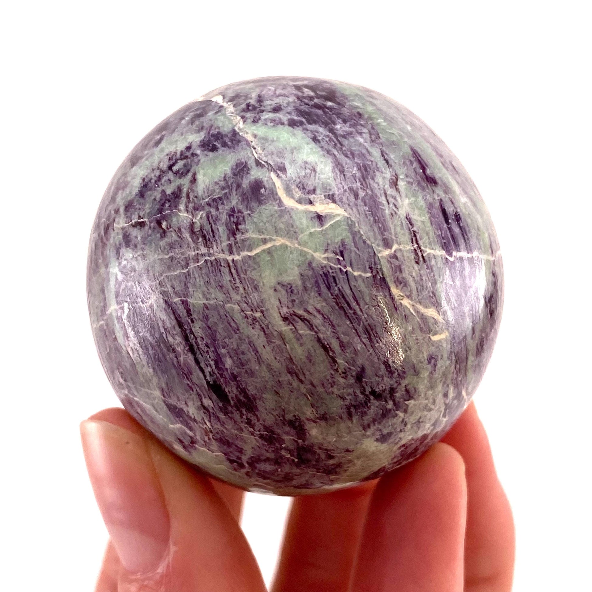 Kammererite Sphere, polished kammererite, kammererite crystal, kammererite ball, crystal ball, crystal sphere