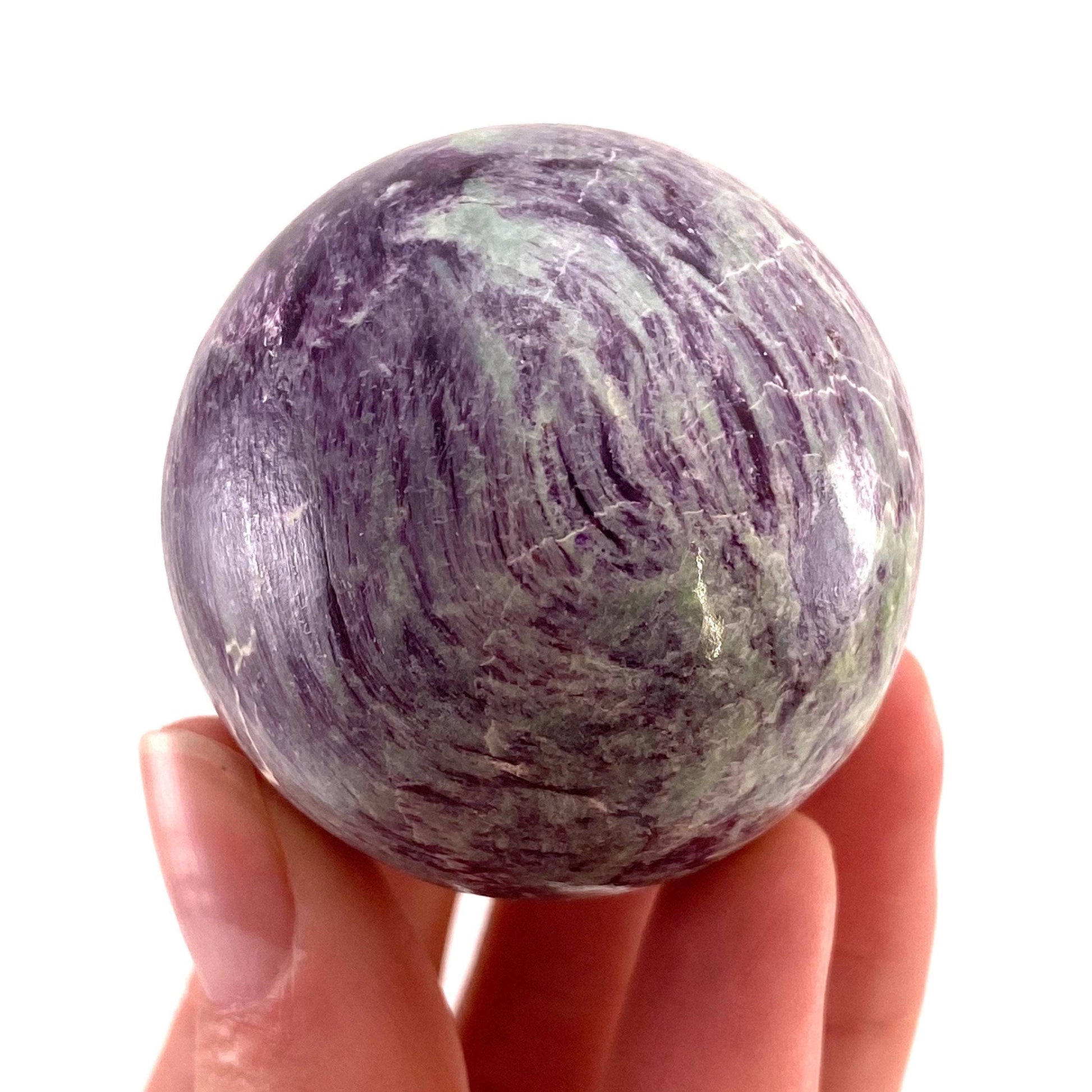 Kammererite Sphere, polished kammererite, kammererite crystal, kammererite ball, crystal ball, crystal sphere