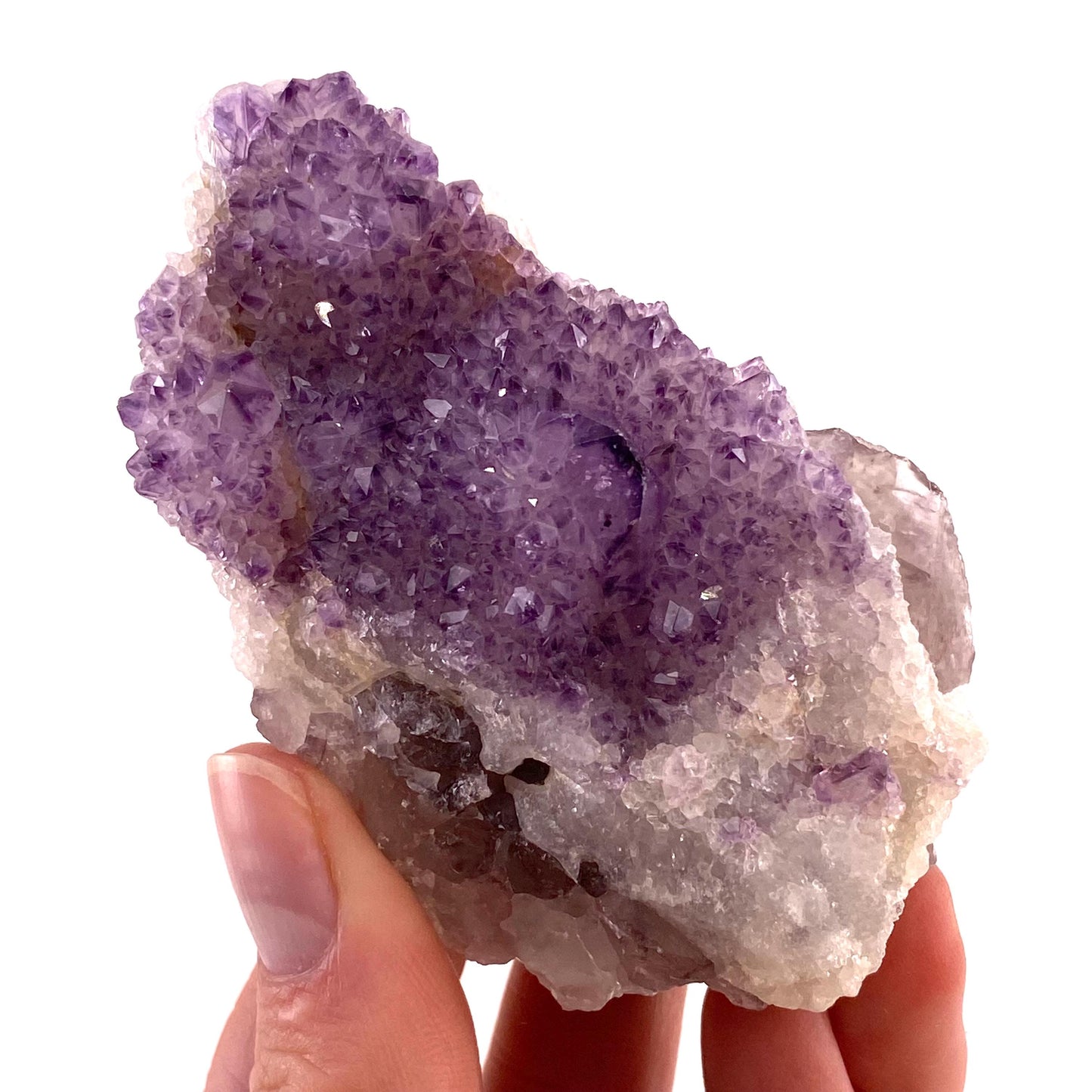 Spirit quartz crystal, spirit quartz cluster, spirit amethyst