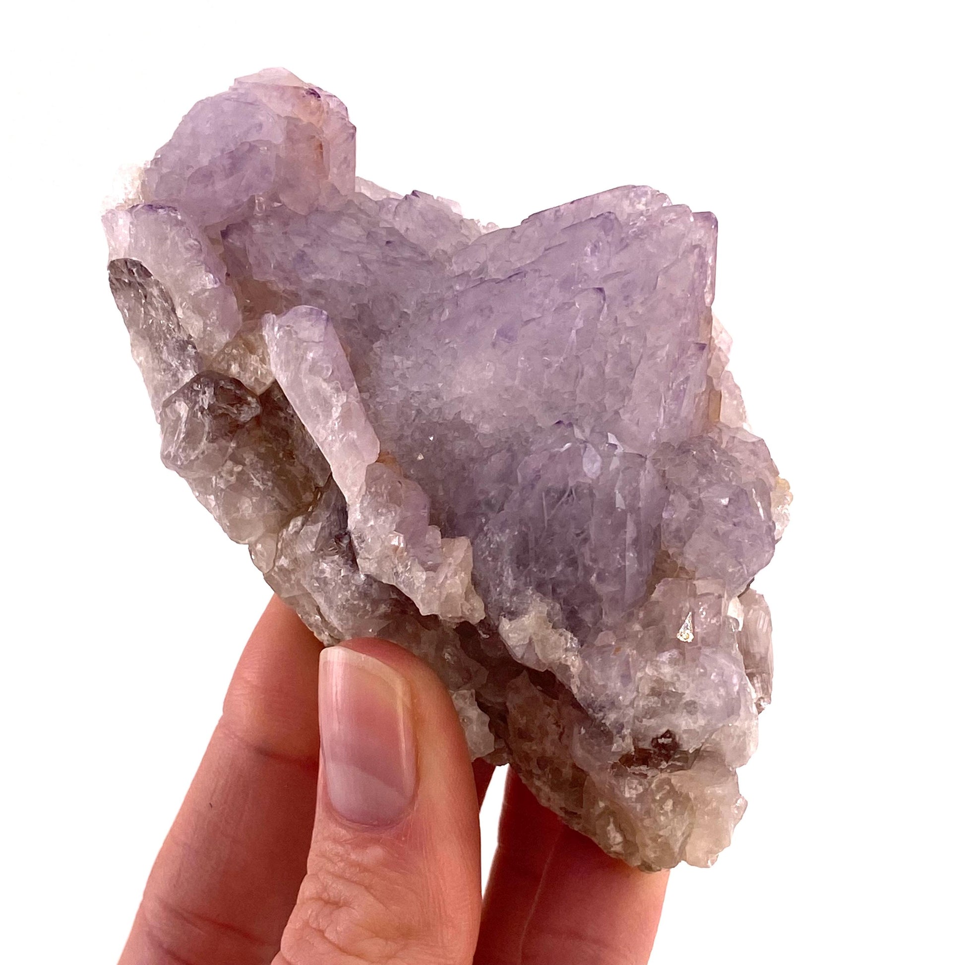 Spirit quartz crystal, spirit quartz cluster, spirit amethyst