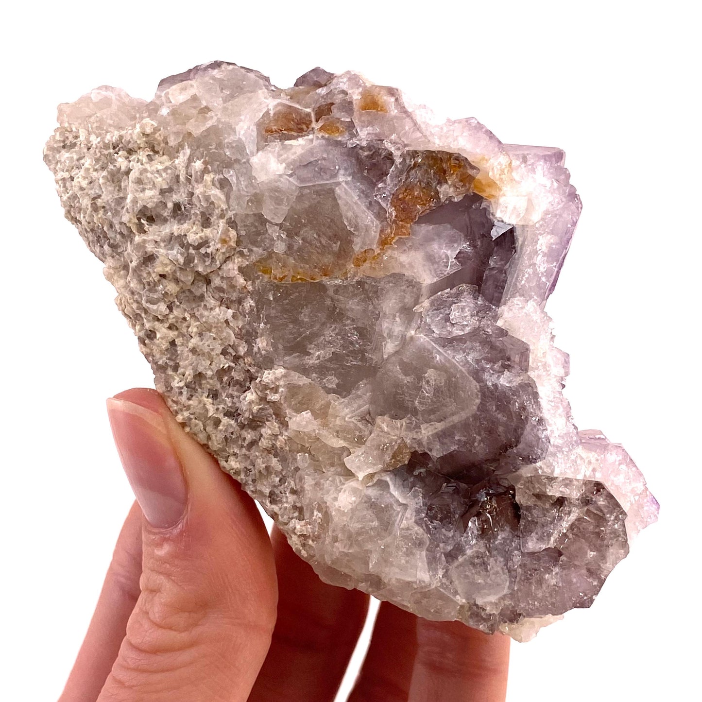 Spirit quartz crystal, spirit quartz cluster, spirit amethyst