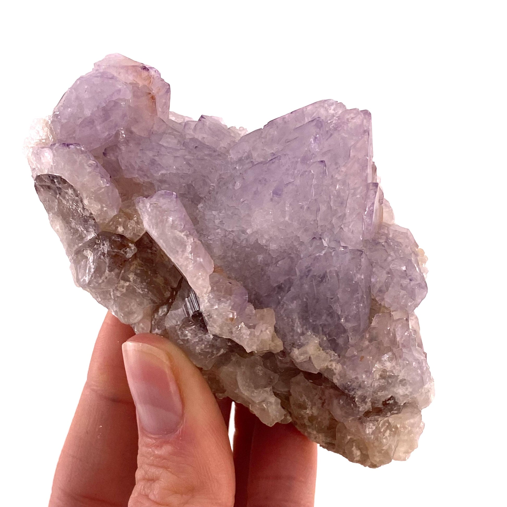 Spirit quartz crystal, spirit quartz cluster, spirit amethyst