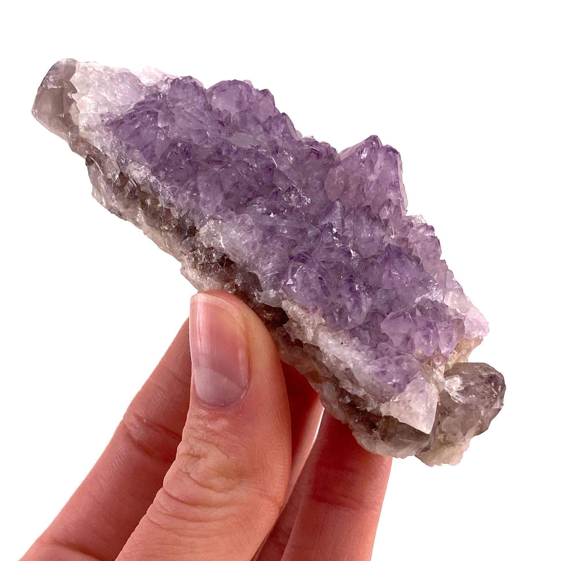 Spirit quartz crystal, spirit quartz cluster, spirit amethyst