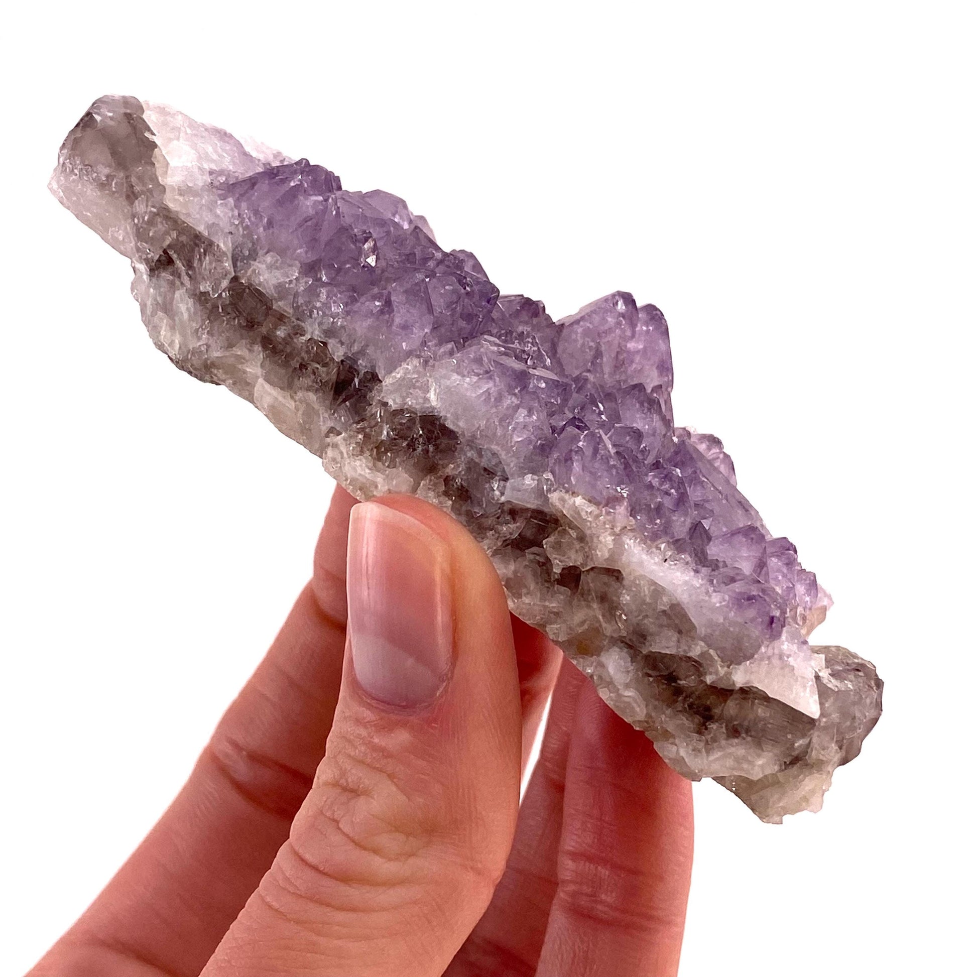 Spirit quartz crystal, spirit quartz cluster, spirit amethyst