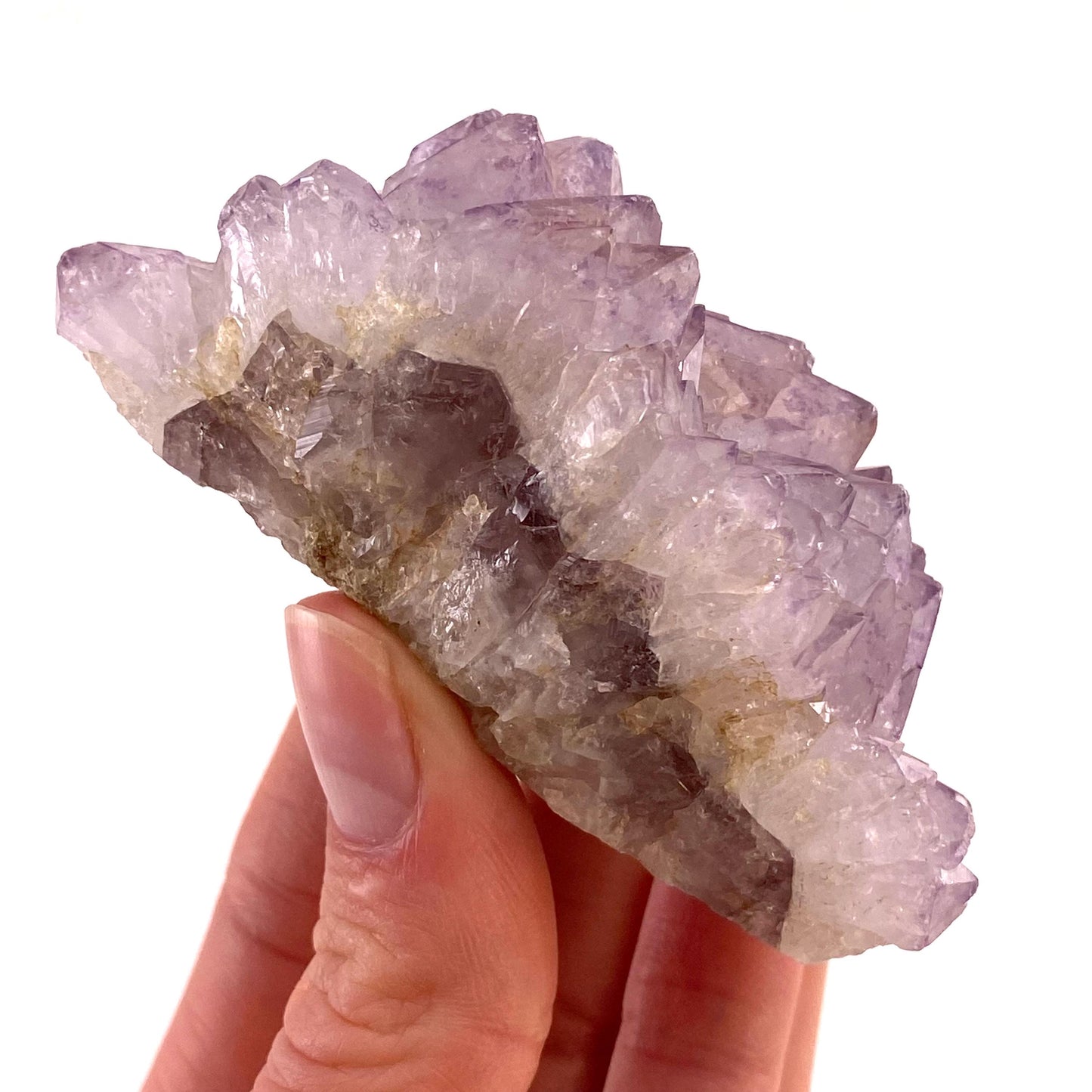 Spirit quartz crystal, spirit quartz cluster, spirit amethyst