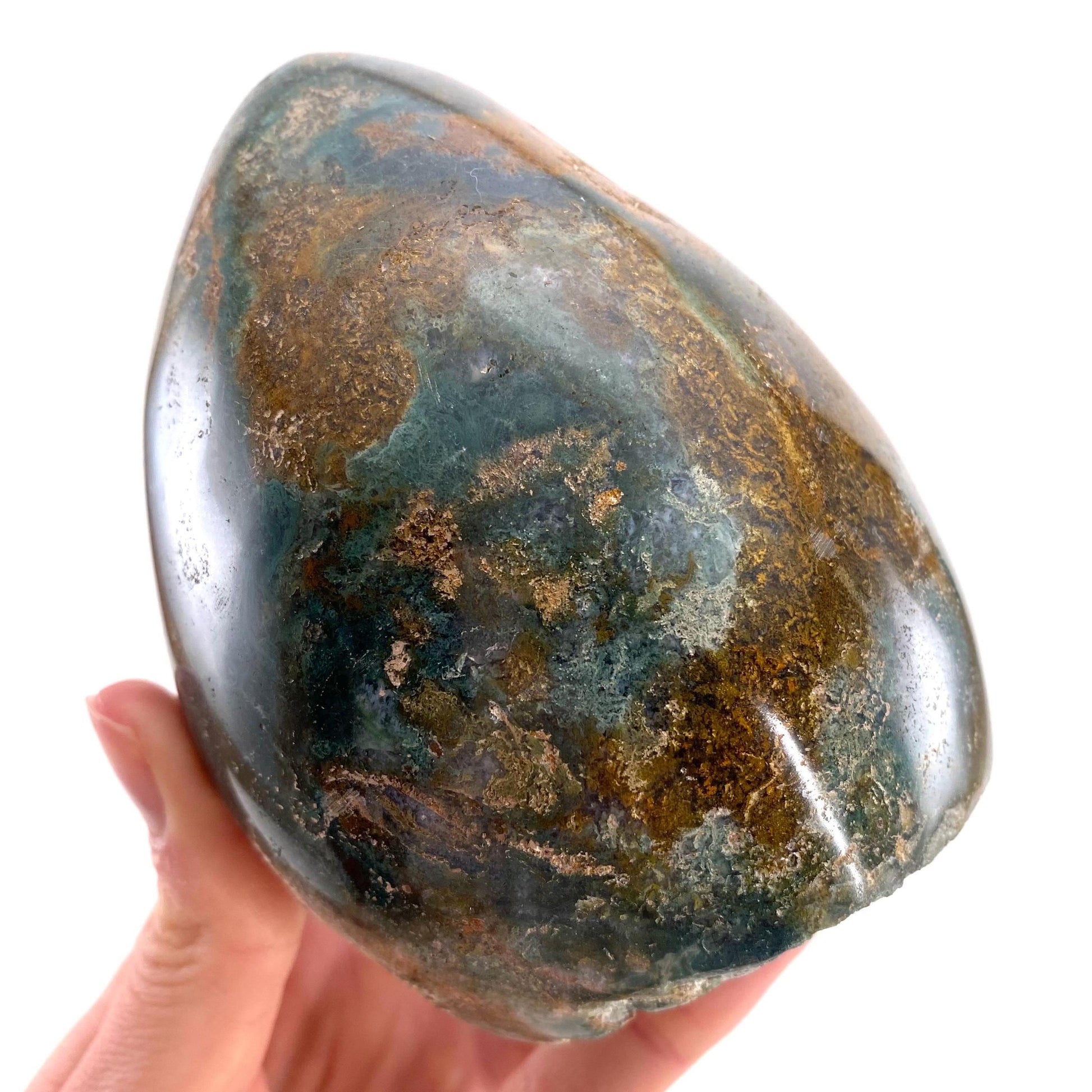 Ocean Jasper Freeform, crystal cluster, ocean jasper, polished ocean jasper, ocean jasper crystal