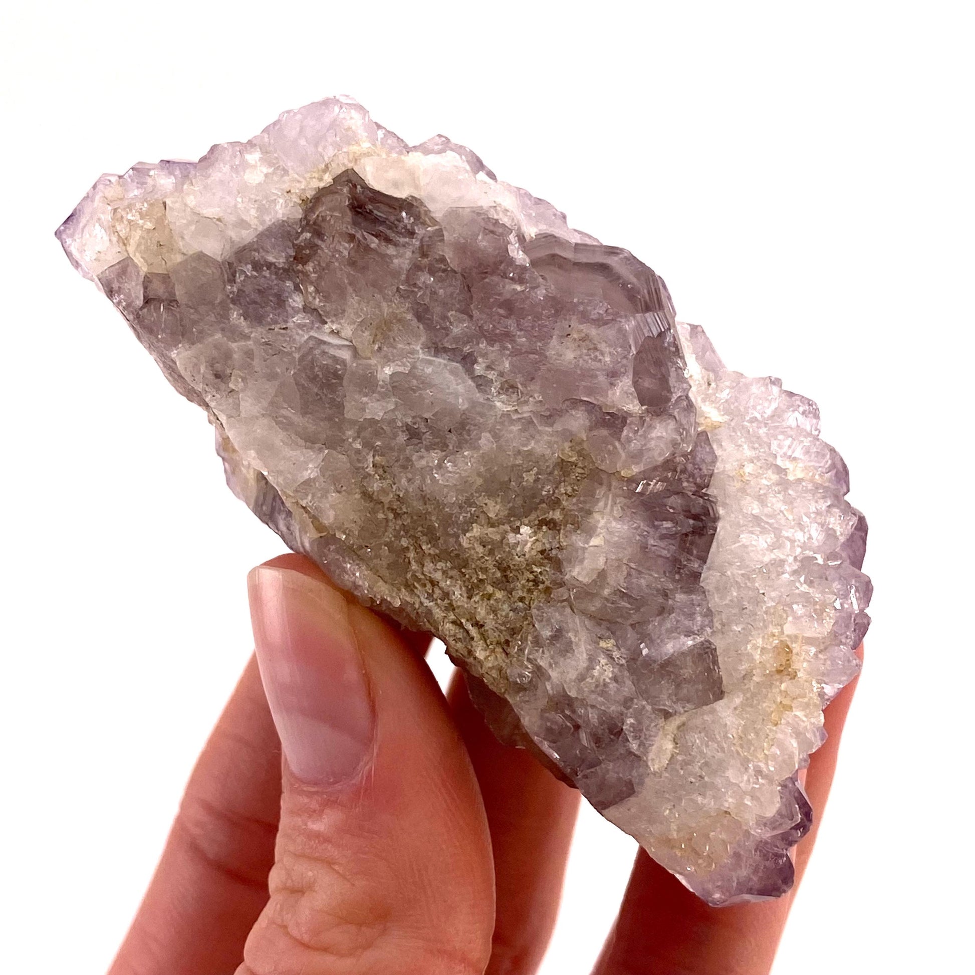Spirit quartz crystal, spirit quartz cluster, spirit amethyst