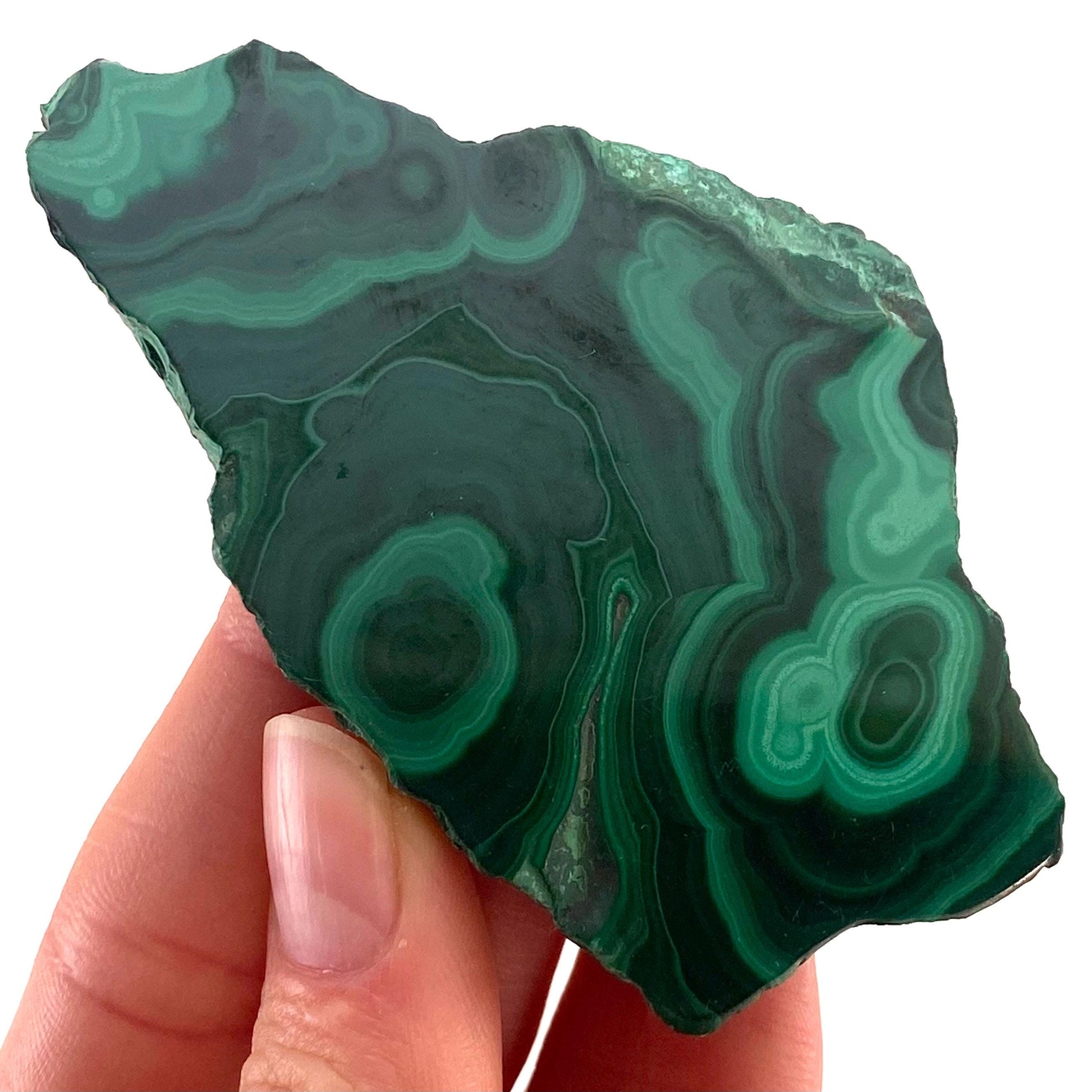 Malachite & Chrysocolla Slice (Congo), natural malachite, malachite slice, malachite slab, malacolla slice, polished malachite