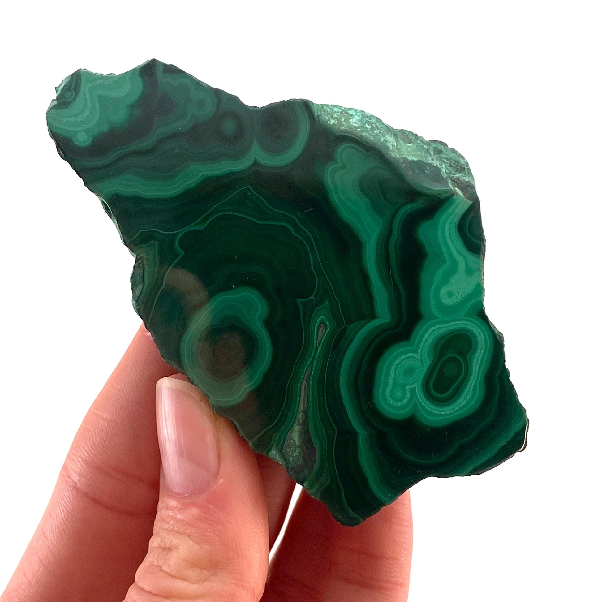 Malachite & Chrysocolla Slice (Congo), natural malachite, malachite slice, malachite slab, malacolla slice, polished malachite