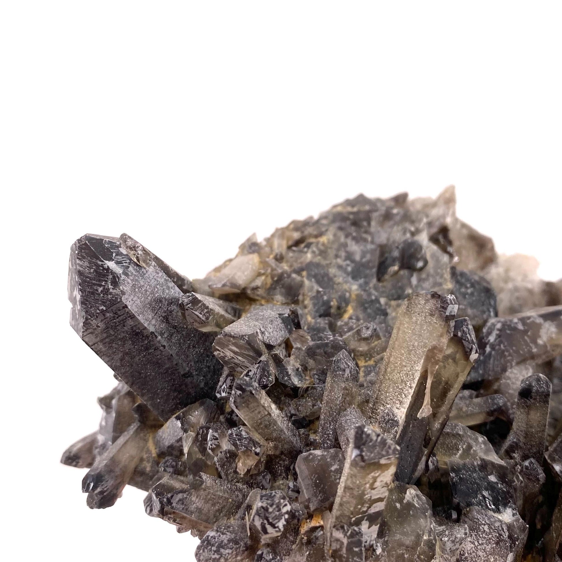 XL Smoky Quartz Cluster, irradiated smoky quartz crystal, raw smoky quartz, smoky quartz point