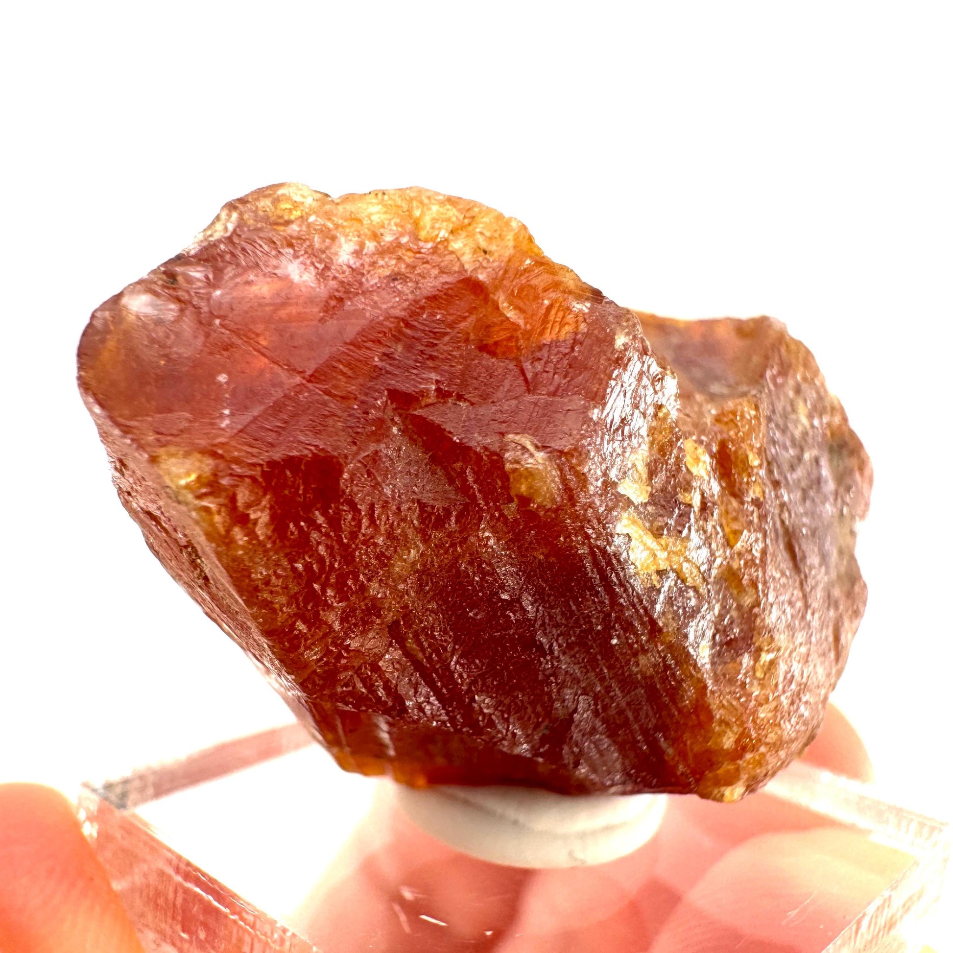 Rare! Scheelite (Pakistan) | natural orange scheelite, raw scheelite, scheelite crystal, natural crystal, mineral specimen, rare crystals