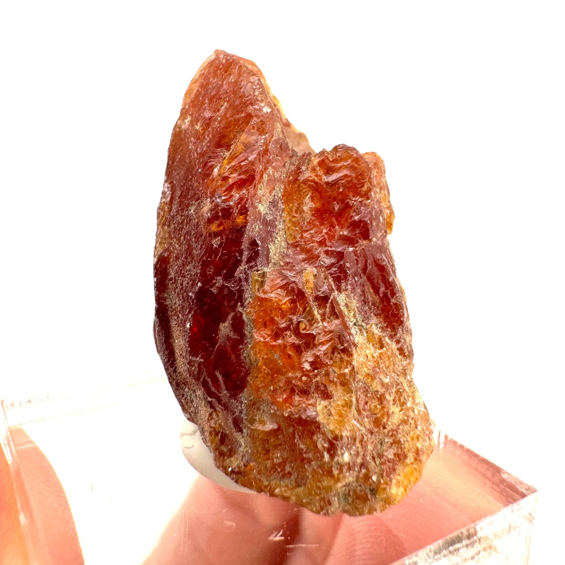 Rare! Scheelite (Pakistan) | natural orange scheelite, raw scheelite, scheelite crystal, natural crystal, mineral specimen, rare crystals