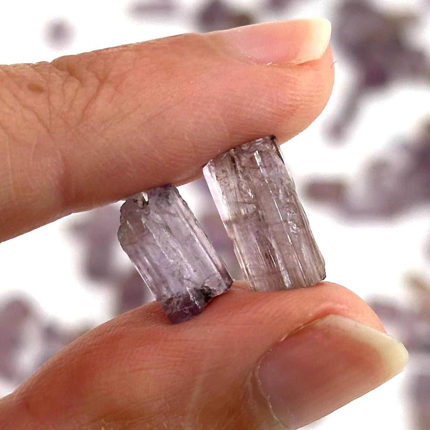 Rare! Purple Scapolite Crystals (Afghanistan) | natural scapolite crystal, purple scapolite, mineral specimen