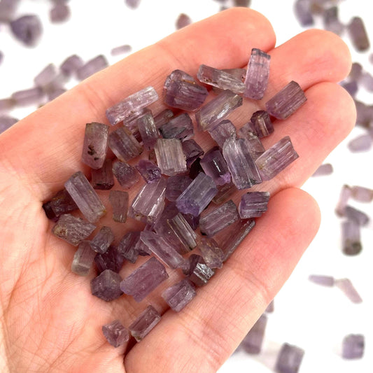 Rare! Purple Scapolite Crystals (Afghanistan) | natural scapolite crystal, purple scapolite, mineral specimen
