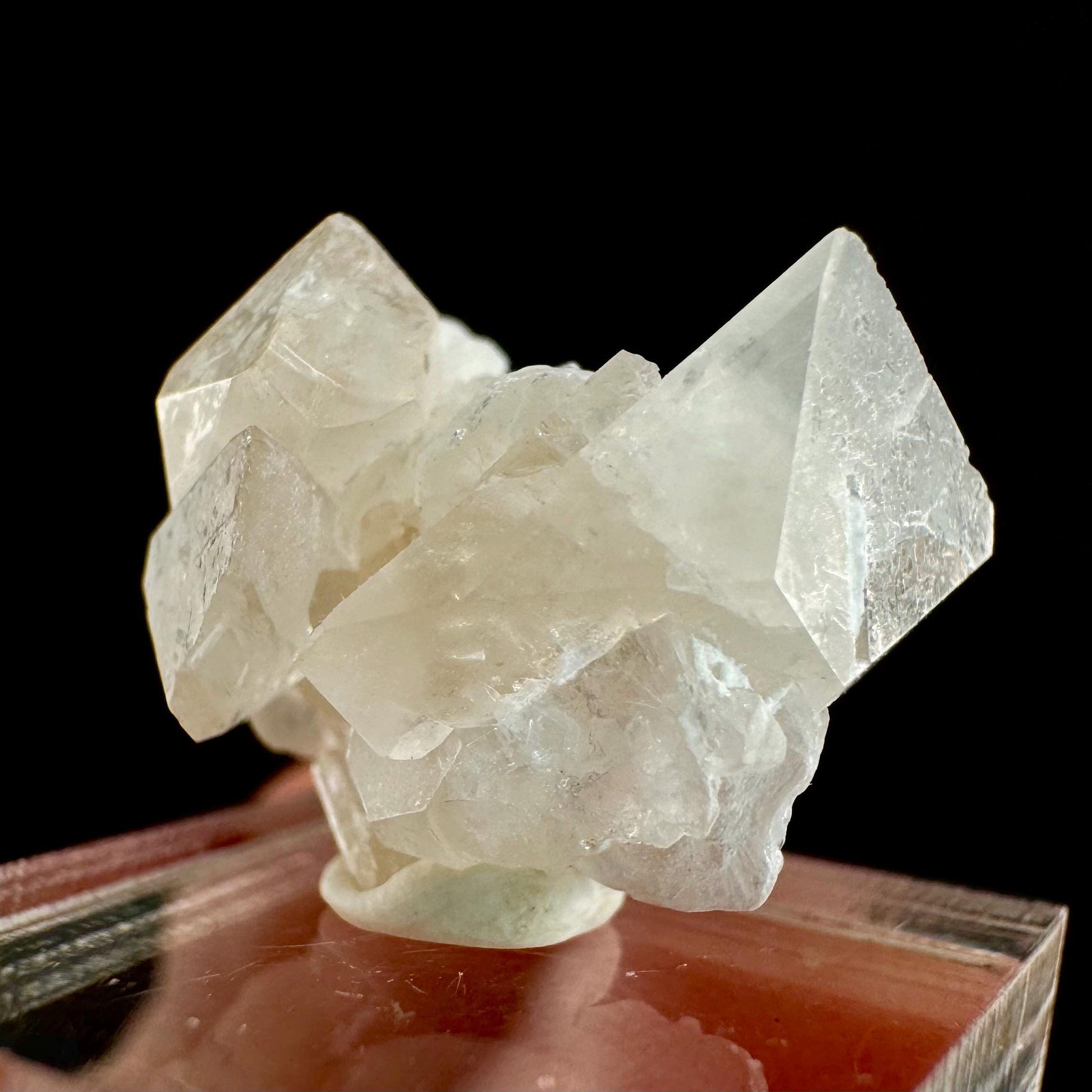 Champagne Topaz on Albite Matrix (Pakistan) | topaz crystal, rare crystals, mineral specimen, rare minerals, natural topaz, golden topaz