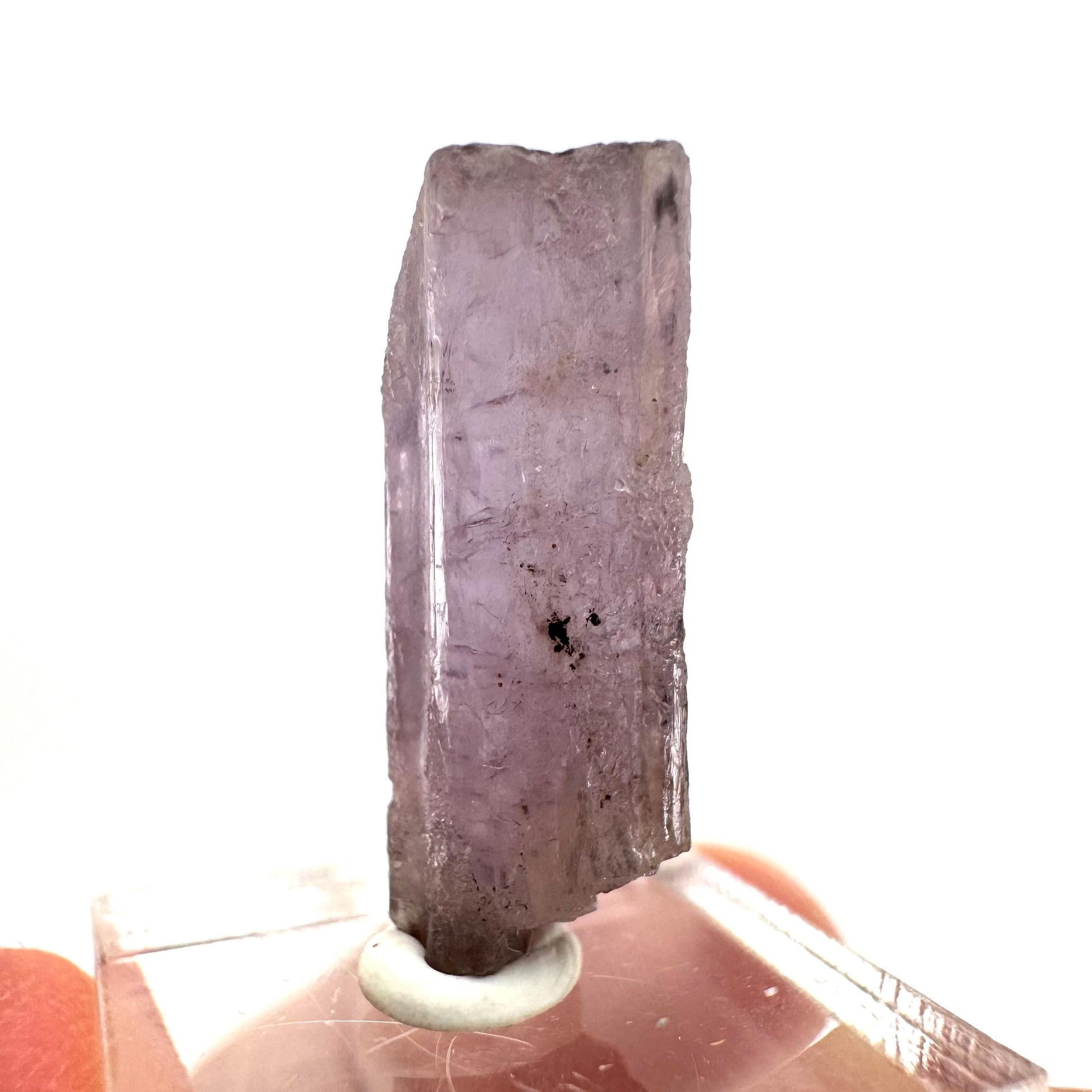 Scapolite var. Marialite (Afghanistan), purple scapolite, terminated scapolite crystal, mineral specimen, rare gems