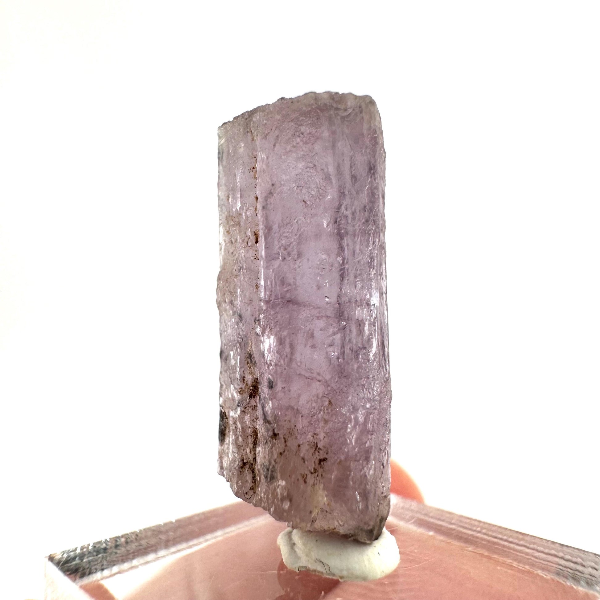 Scapolite var. Marialite (Afghanistan), purple scapolite, terminated scapolite crystal, mineral specimen, rare gems