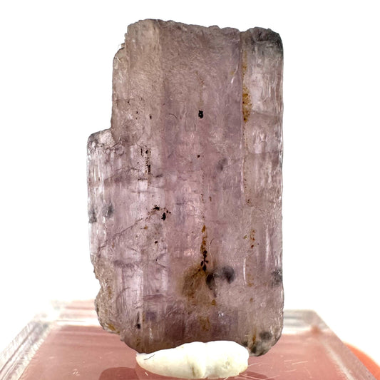 Scapolite var. Marialite (Afghanistan), purple scapolite, terminated scapolite crystal, mineral specimen, rare gems