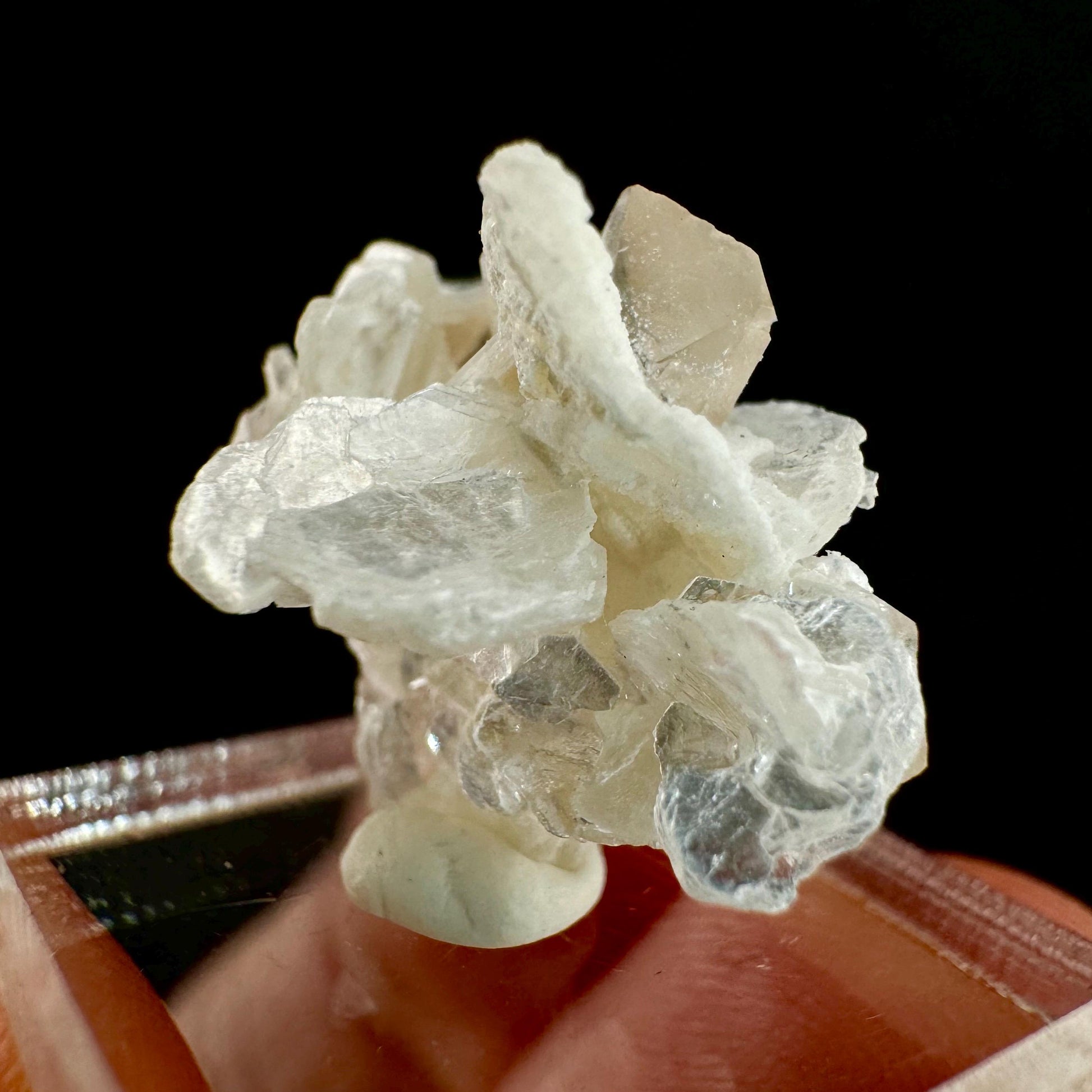 Champagne Topaz on Albite Matrix (Pakistan) | topaz crystal, rare crystals, mineral specimen, rare minerals, natural topaz, golden topaz