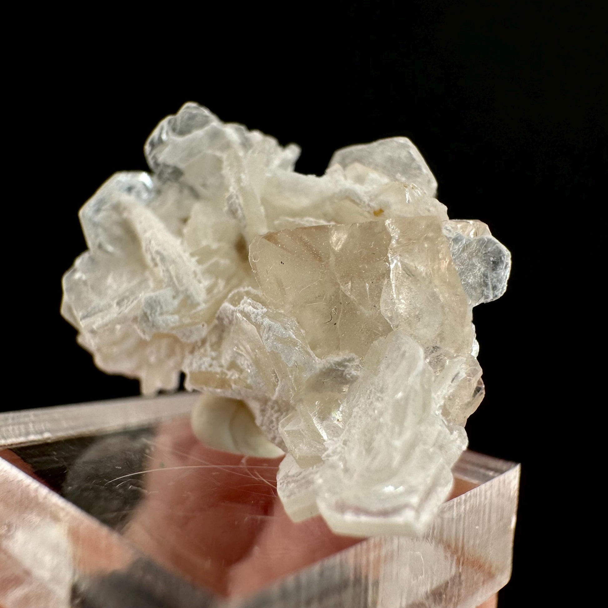 Champagne Topaz on Albite Matrix (Pakistan) | topaz crystal, rare crystals, mineral specimen, rare minerals, natural topaz, golden topaz