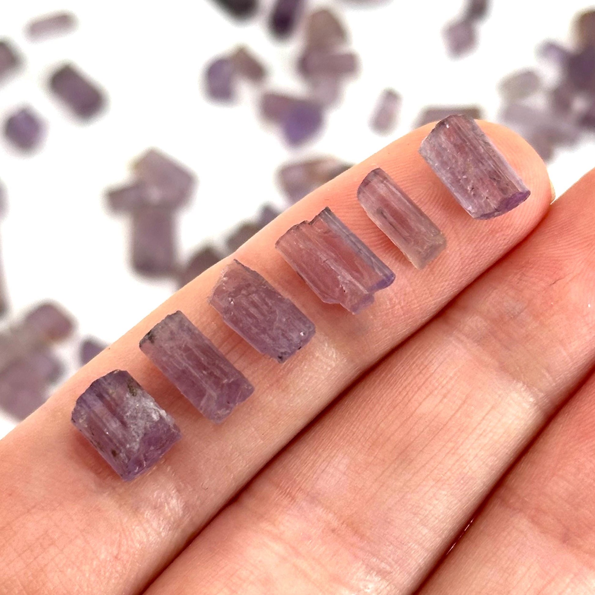 Rare! Purple Scapolite Crystals (Afghanistan) | natural scapolite crystal, purple scapolite, mineral specimen