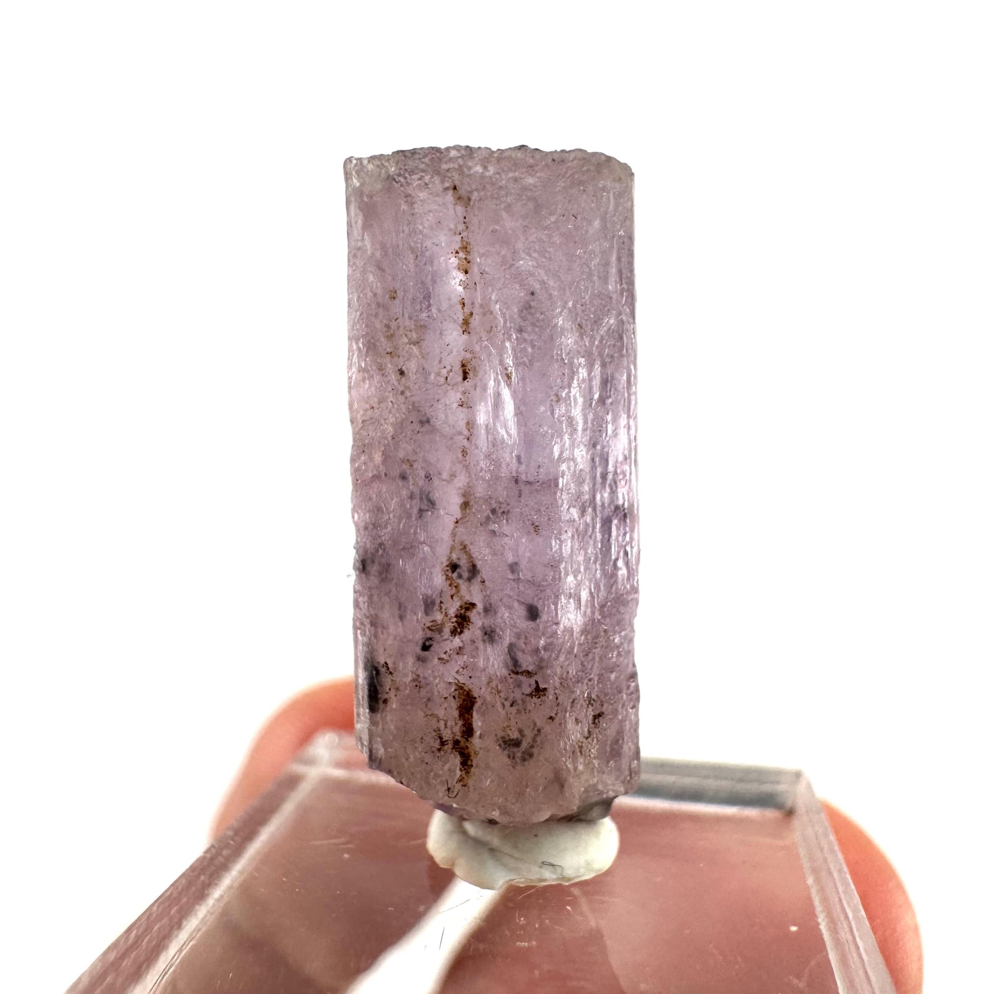 Scapolite var. Marialite (Afghanistan), purple scapolite, terminated scapolite crystal, mineral specimen, rare gems