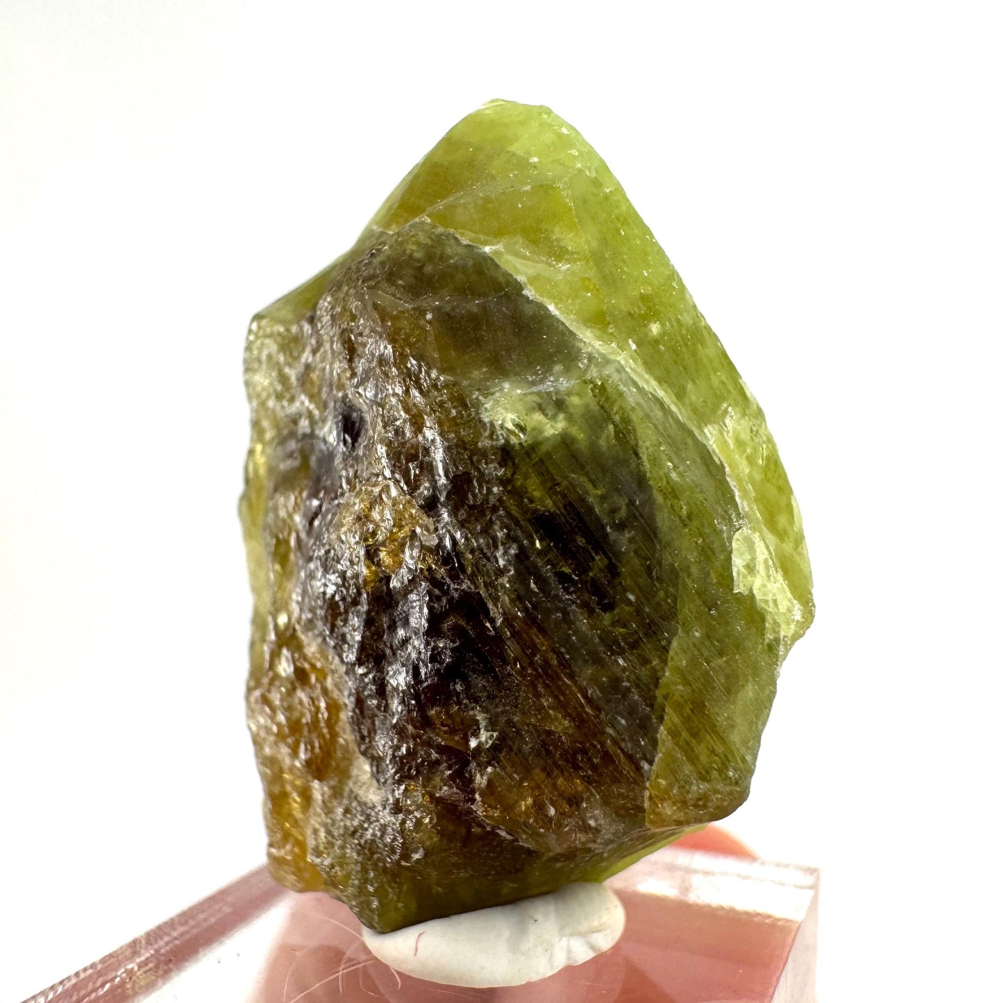 Andradite-Grossular Garnet (Mali) | green garnet, raw garnet crystal, grossular garnet crystal, raw green garnet, mineral specimen, crystals
