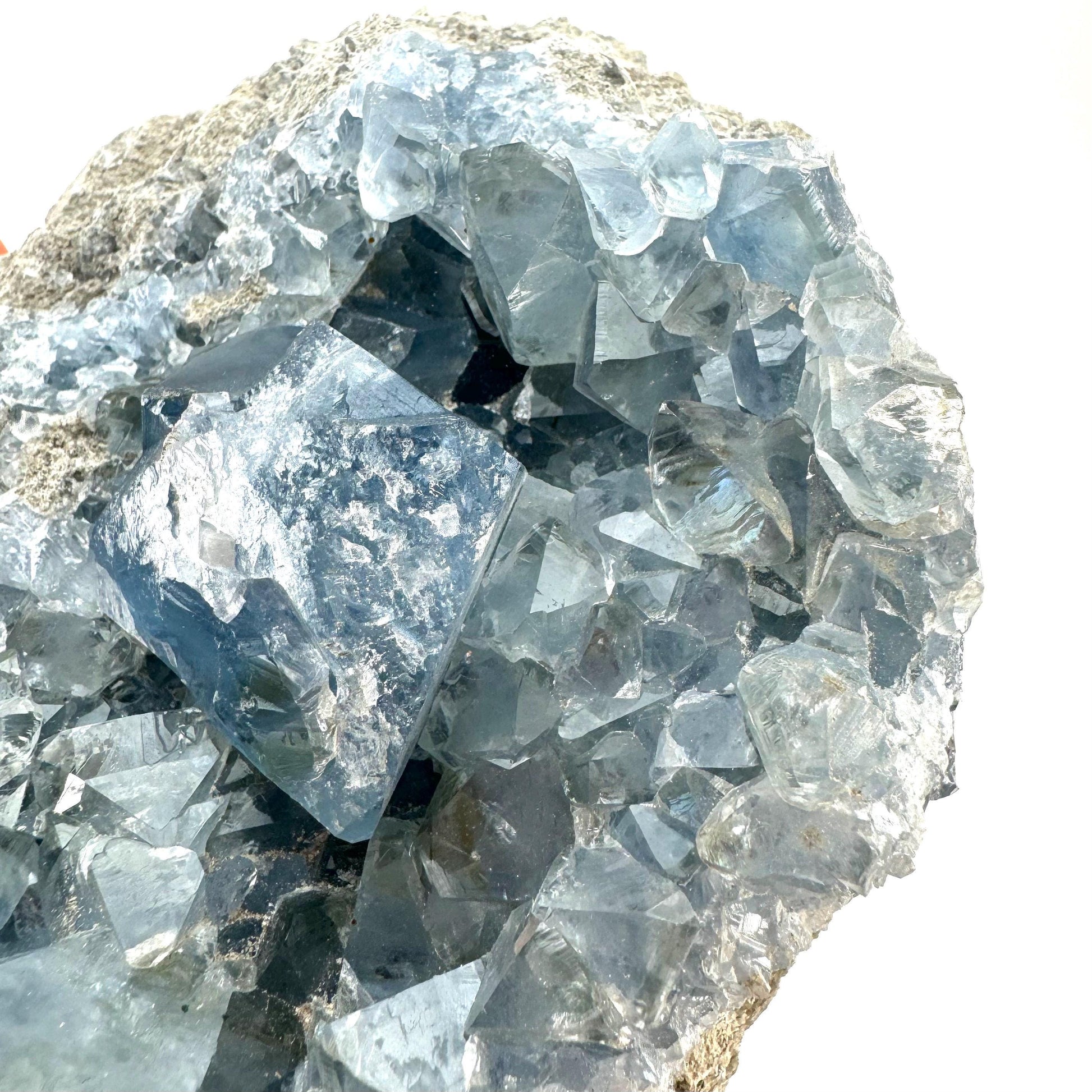 Celestite cluster, raw celestite, celestite geode, celestite crystal, natural celestite, crystal cluster